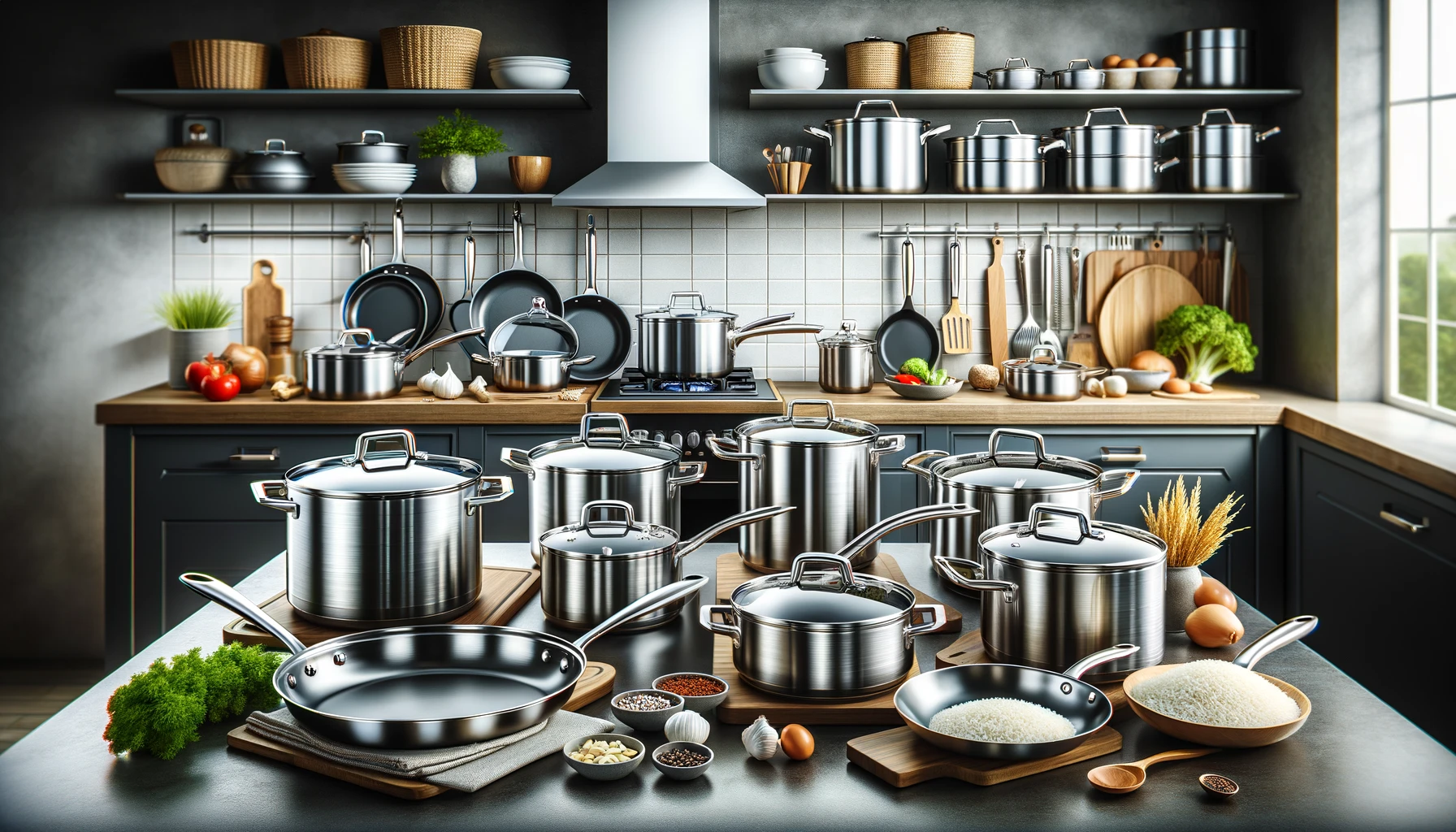 Best Stainless Steel Cookware Sets For Stovetop Rice Cooking