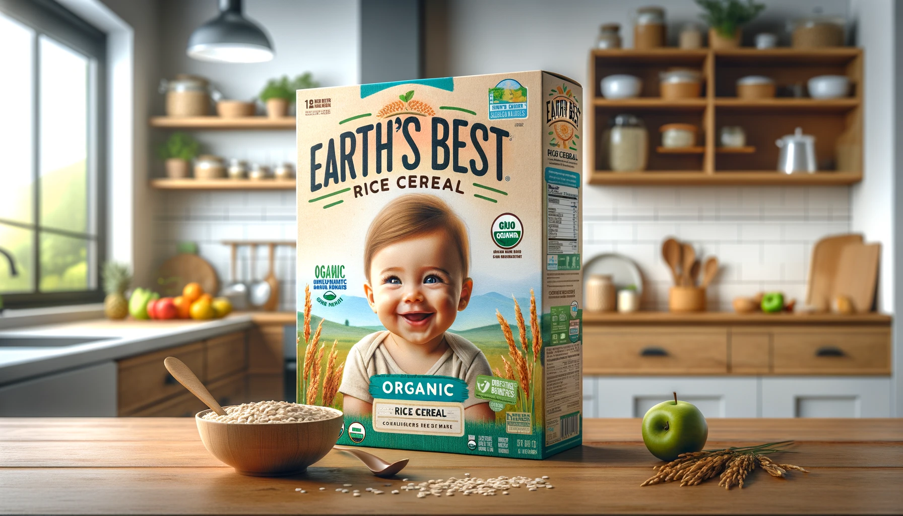 earth's best rice cereal