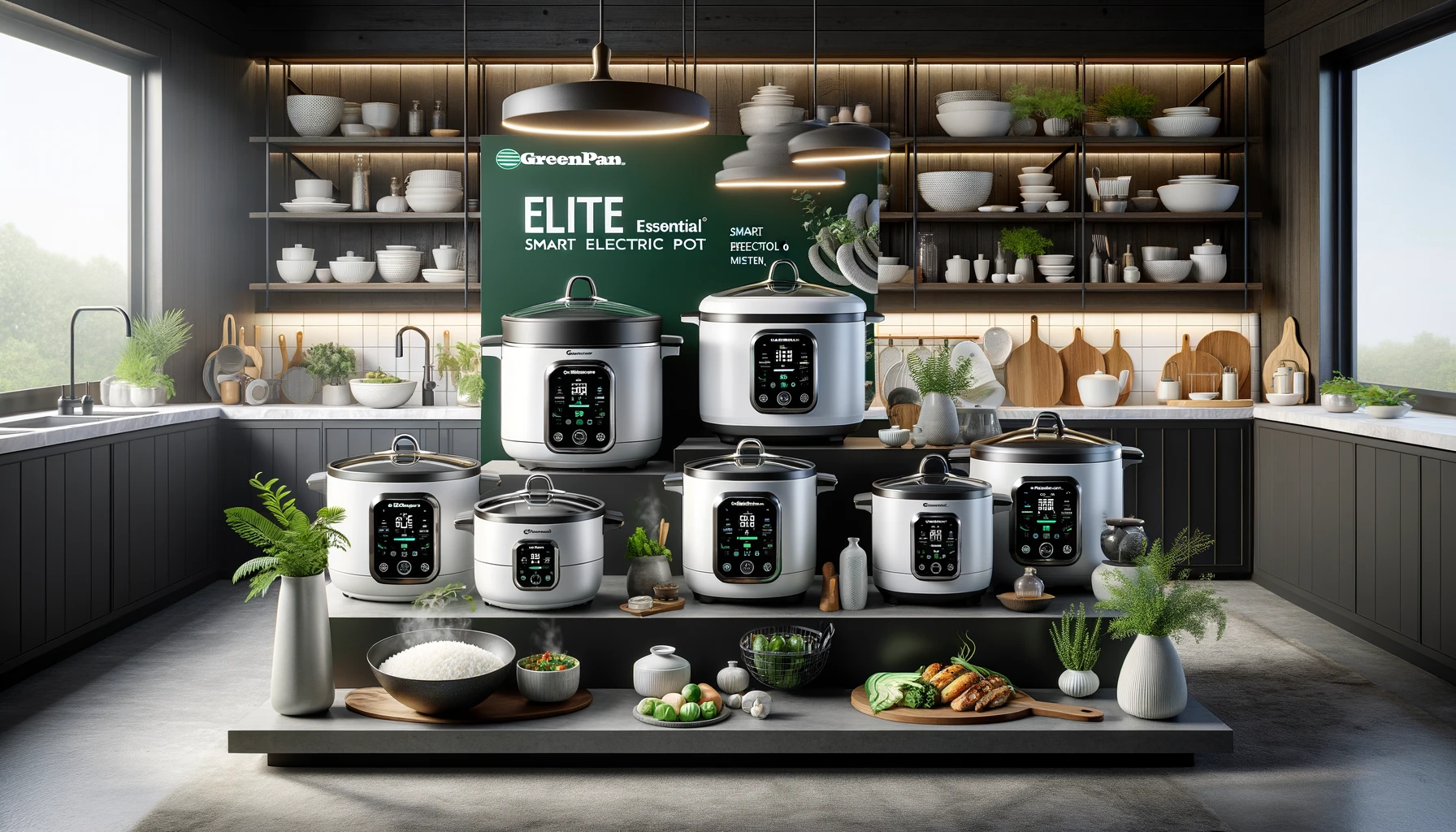 greenpan elite essential smart electric 6qt skillet pot rice cooker review