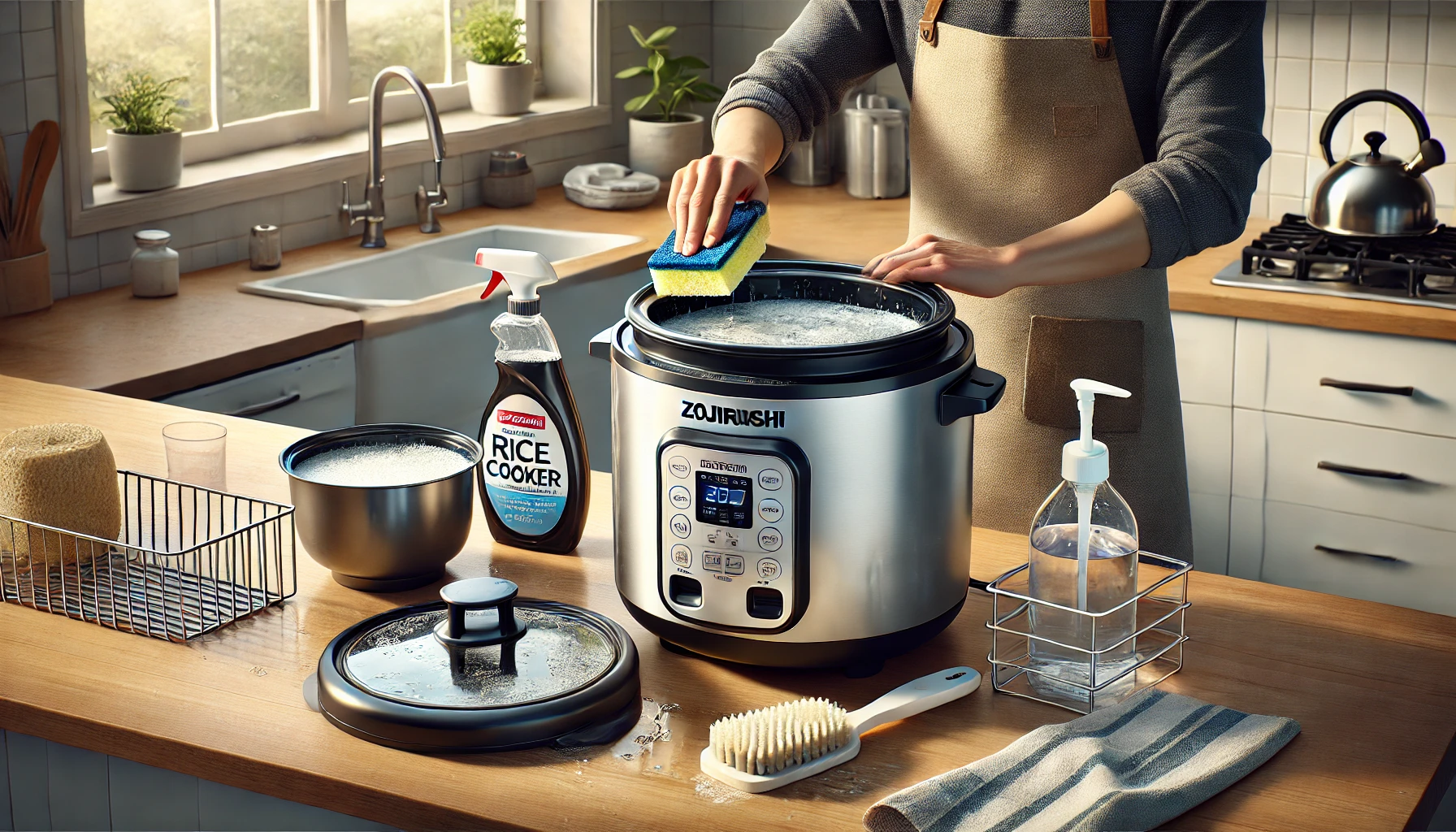 how to clean zojirushi rice cookers