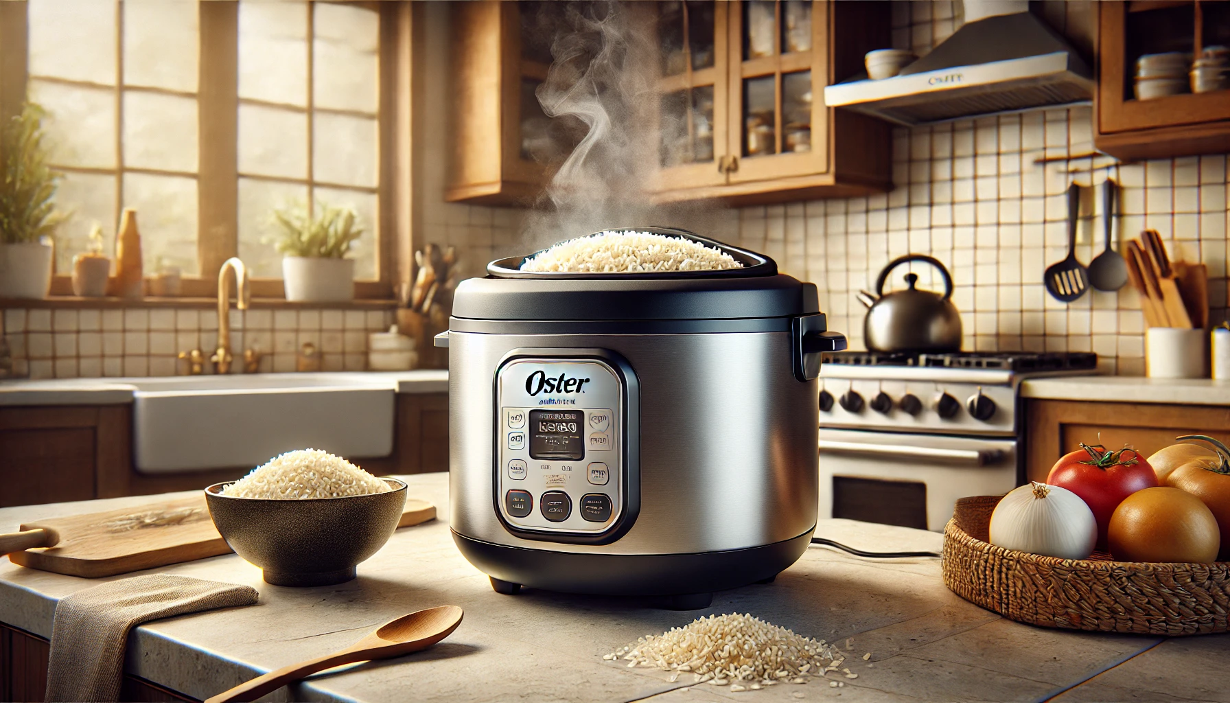 how to cook rice in oster rice cooker
