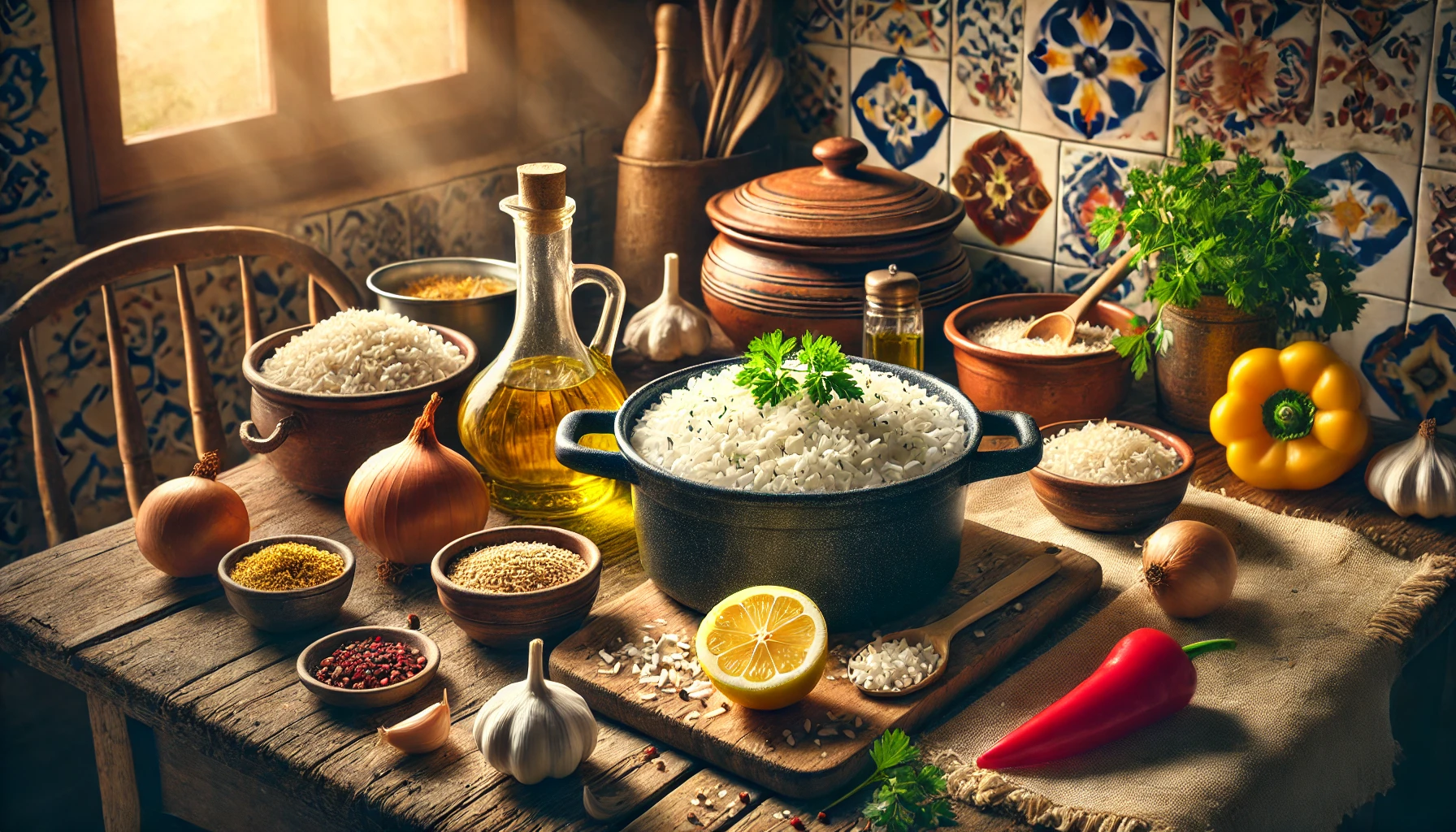 how to make spanish white rice
