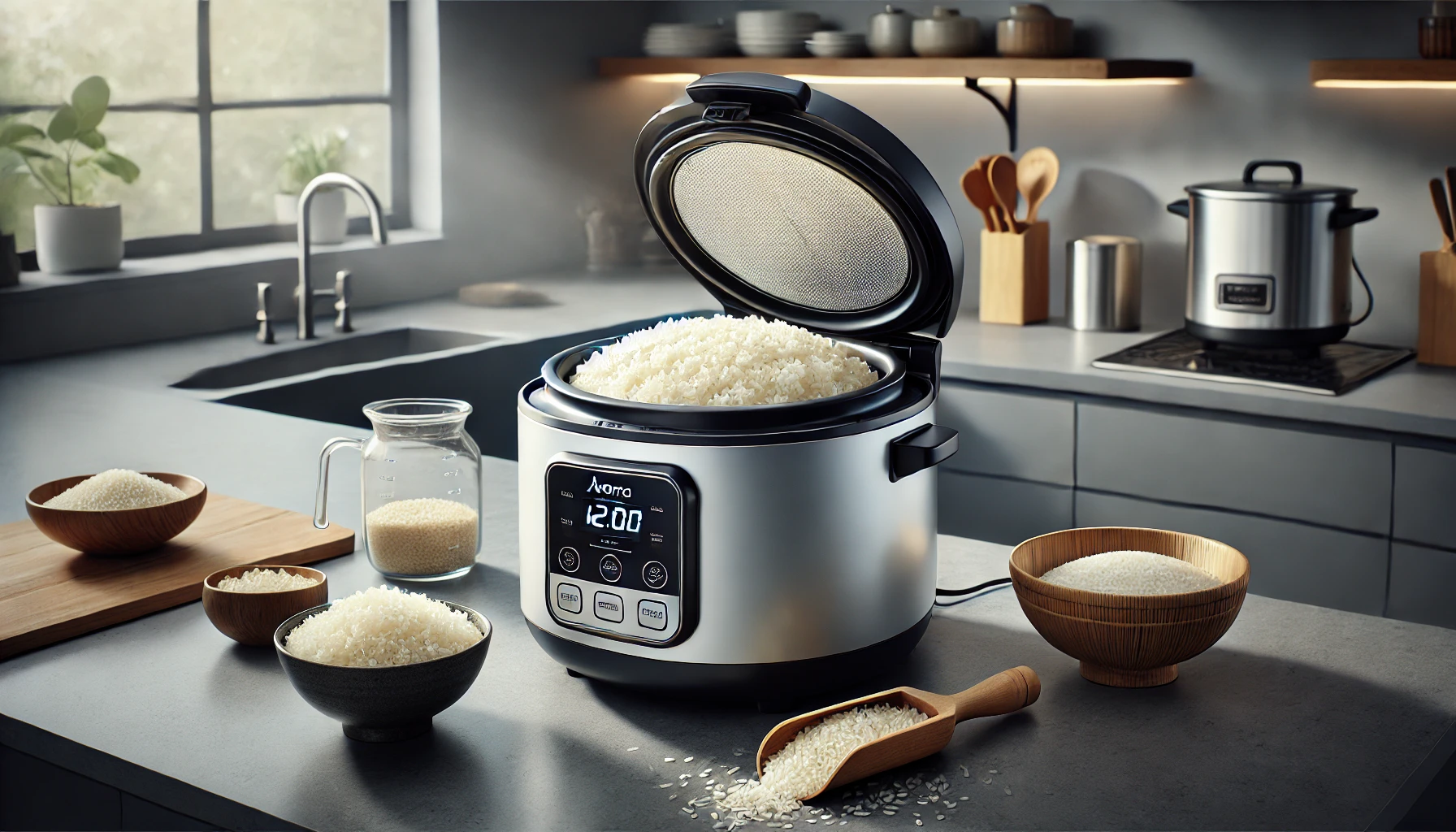 how to make sticky rice in an aroma rice cooker