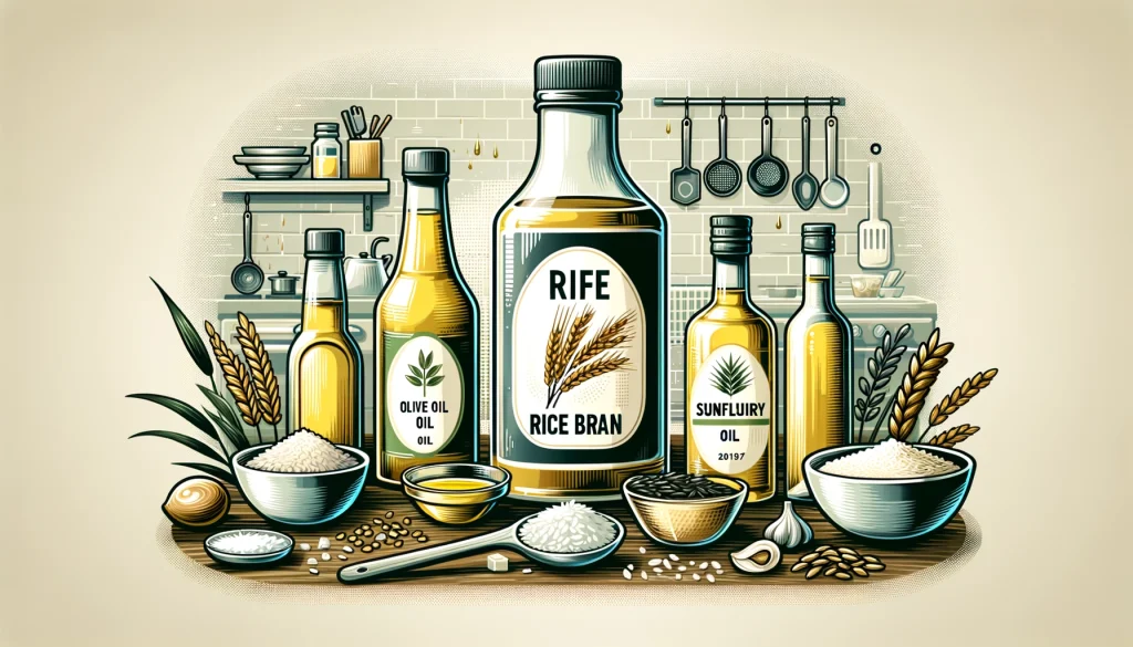 rice bran oils substitute