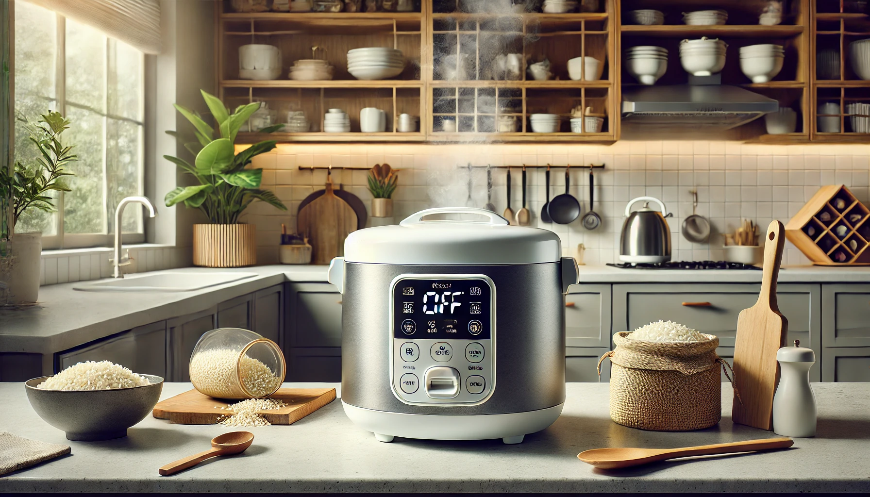 does aroma rice cooker turn off automatically