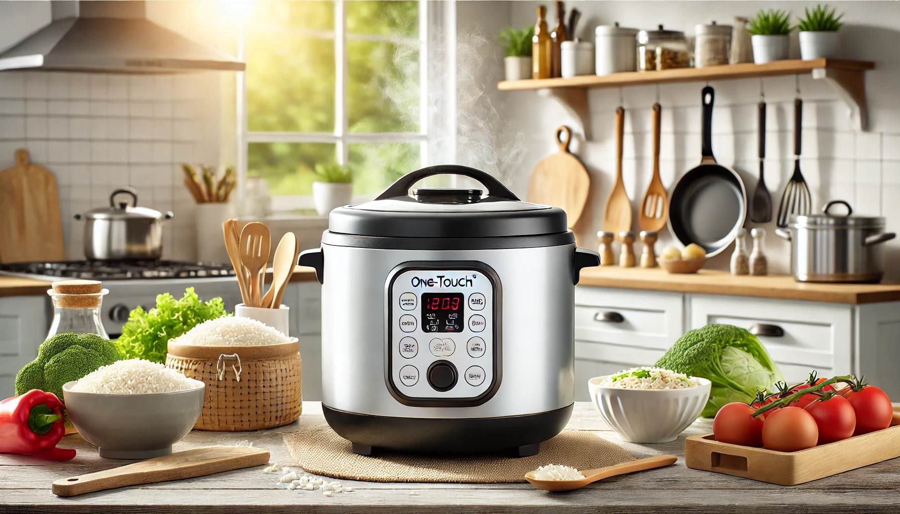 how do i use my aroma one touch rice cooker