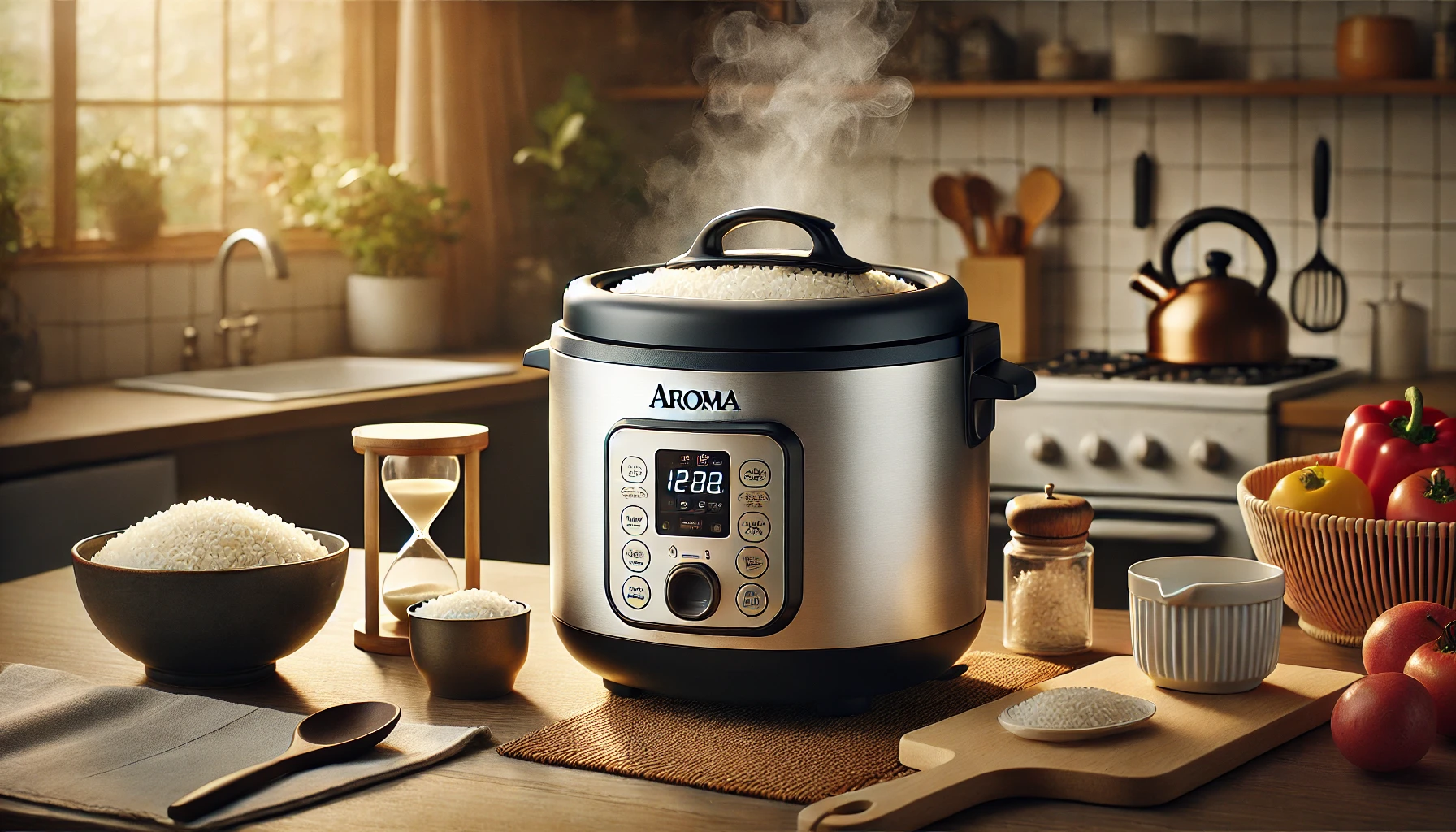 how do i use the aroma 4 cup rice cooker