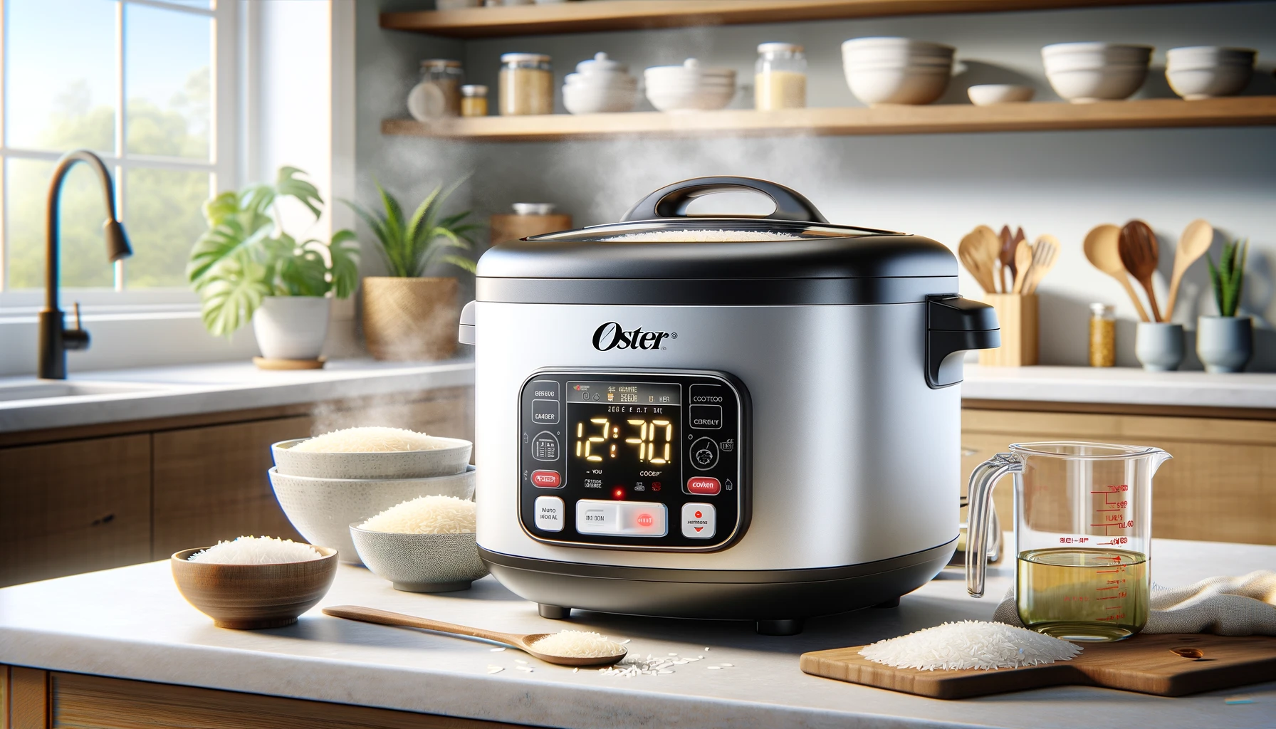 how long does oster rice cooker take