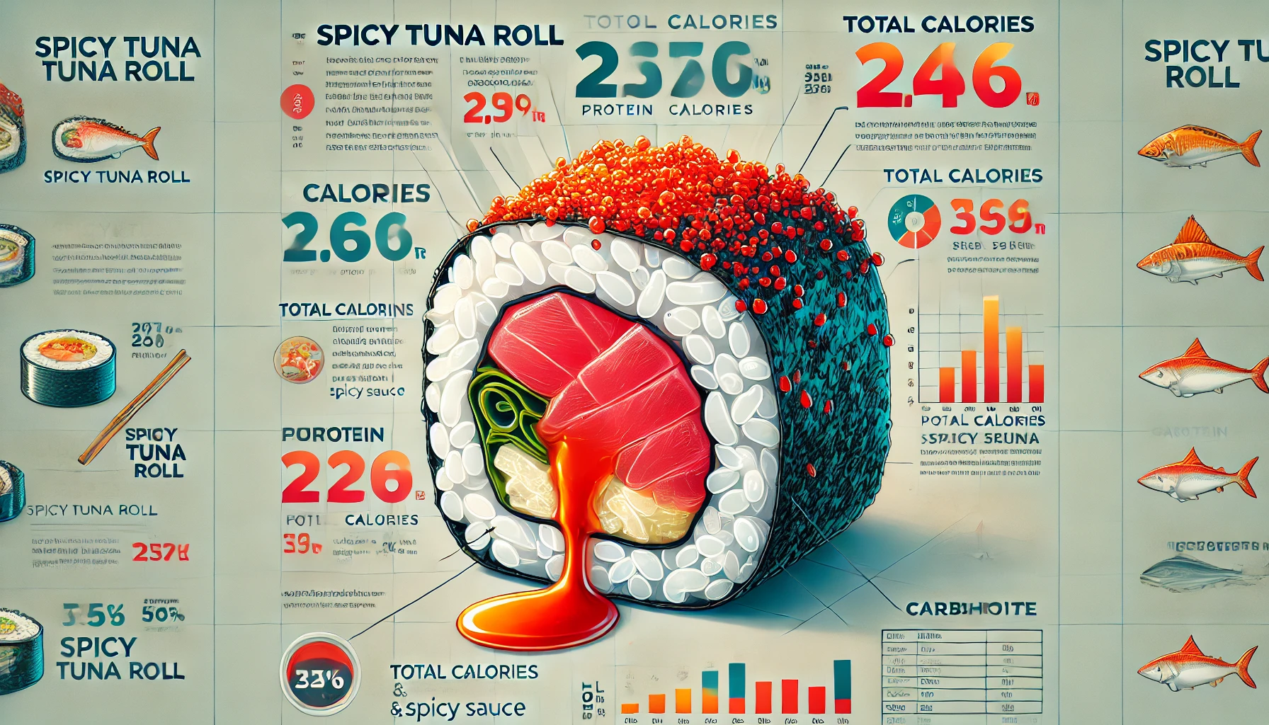 Calorie Count How Many Calories Are In Spicy Tuna Roll