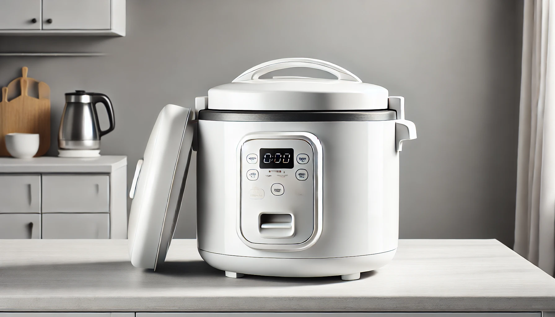how to clean rice cooker with attached lid