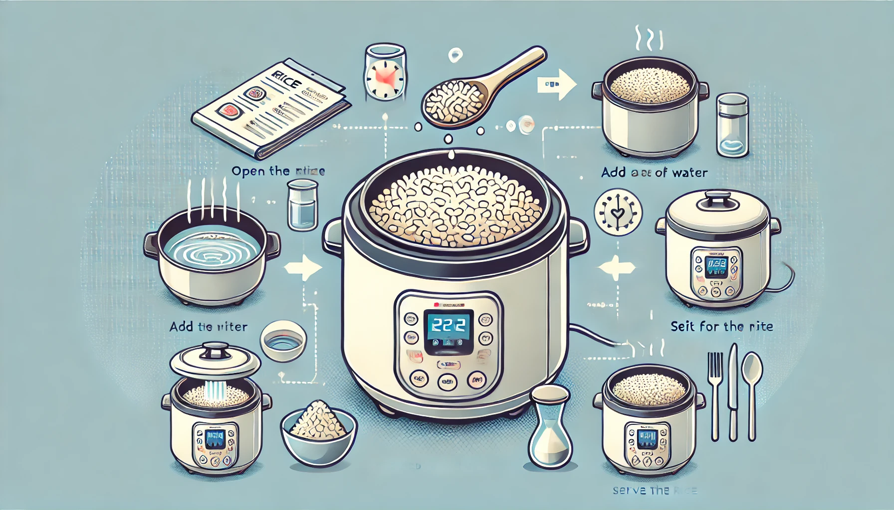 how to fix uncooked rice in rice cooker