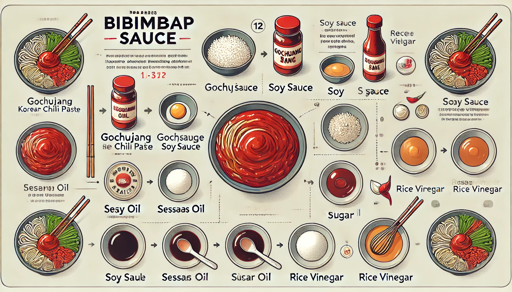 how to make bibimbap sauce