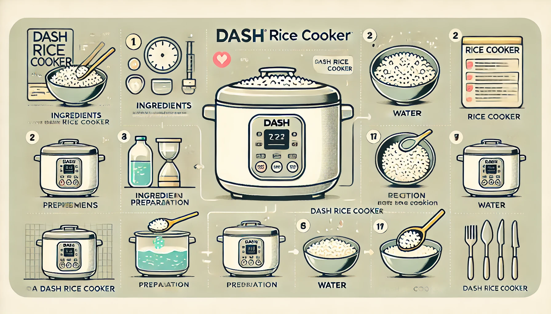 Easy Guide How to Use a Dash Rice Cooker
