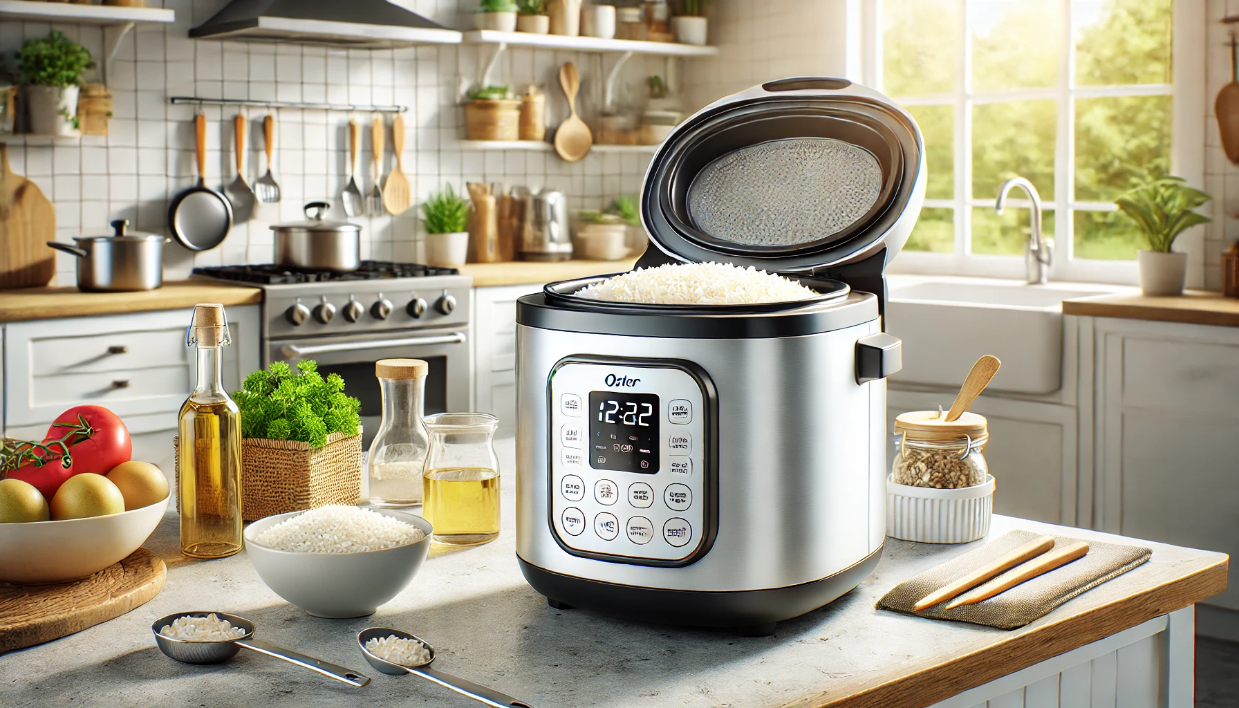 how to use a oster rice cooker