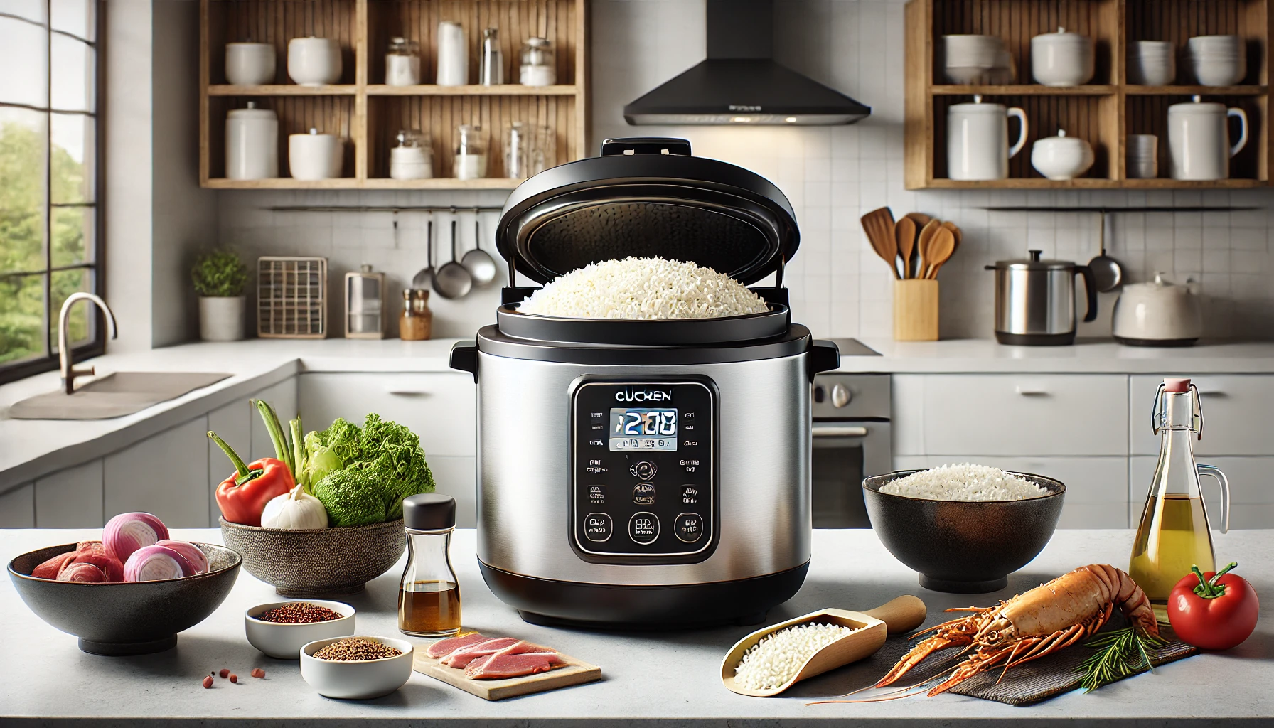 how to use cuchen rice cooker