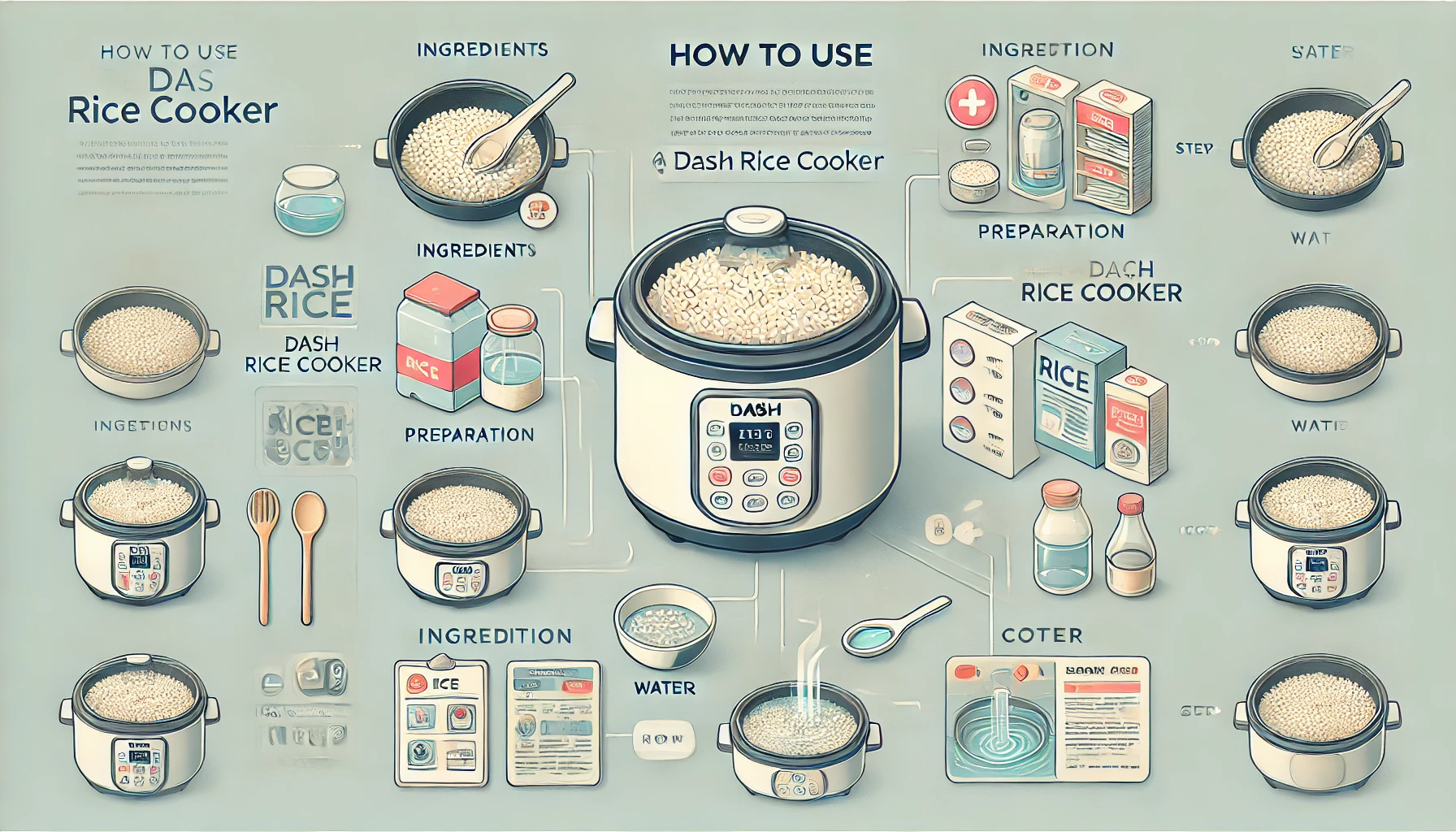 how to use dash rice cooker