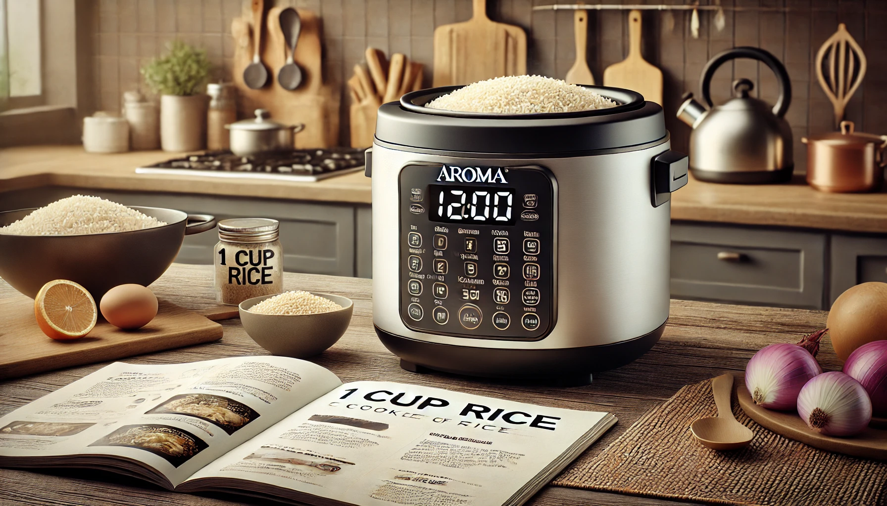 aroma rice cooker instructions 1 cup