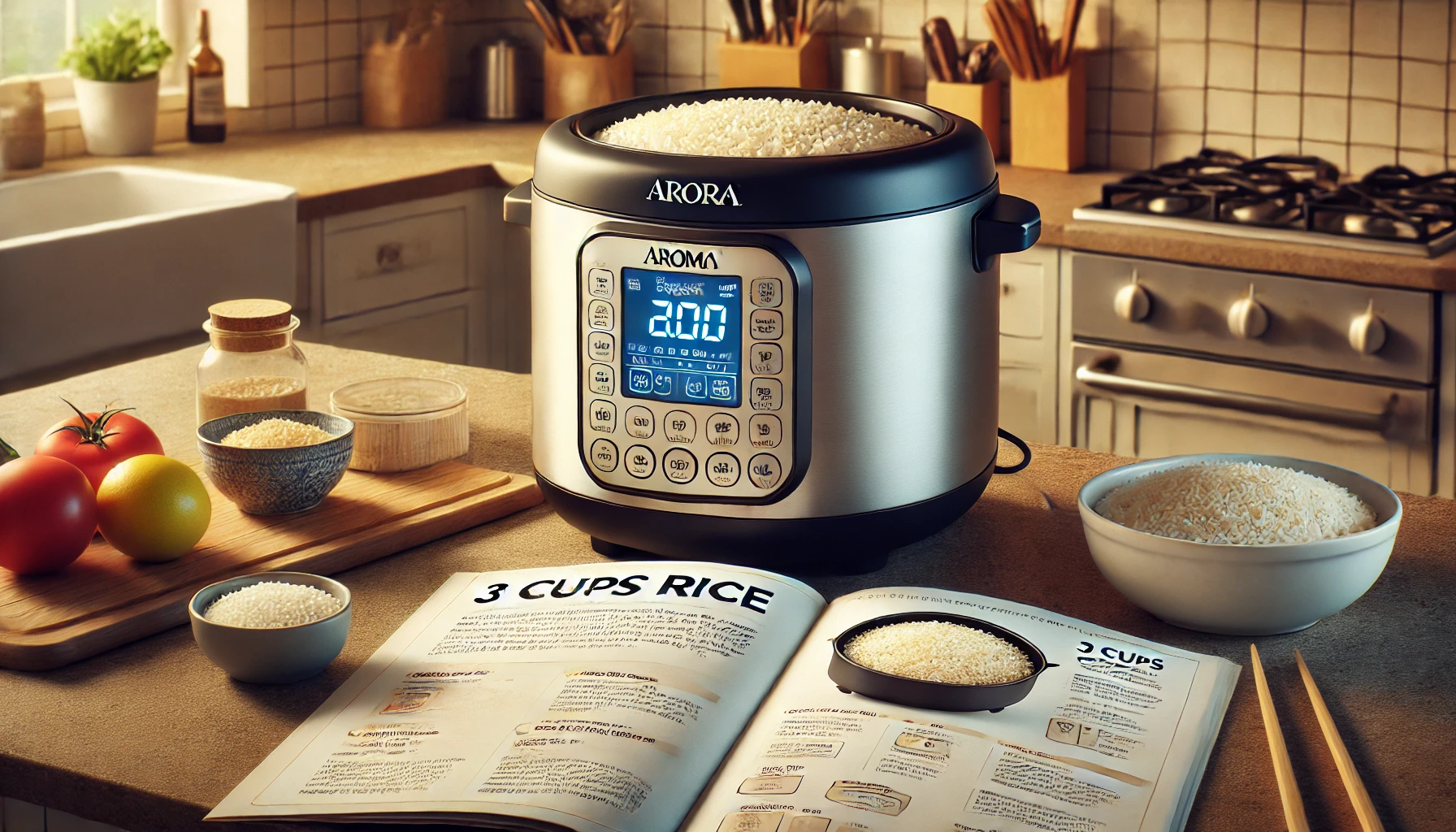 aroma rice cooker instructions 3 cup