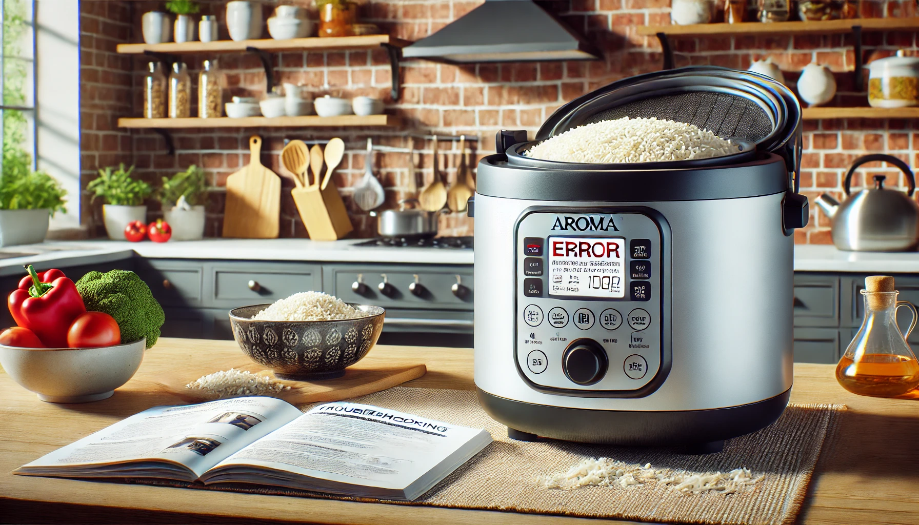 aroma rice cooker not working