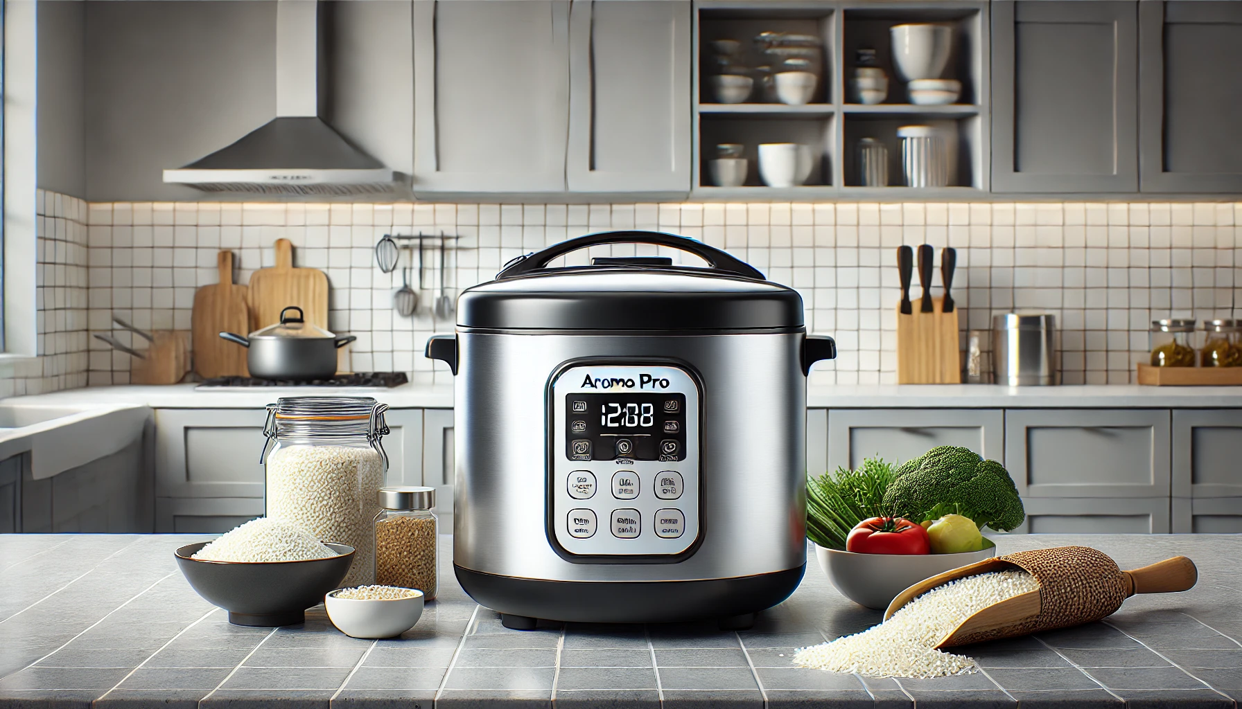 how do i start my aroma pro rice cooker