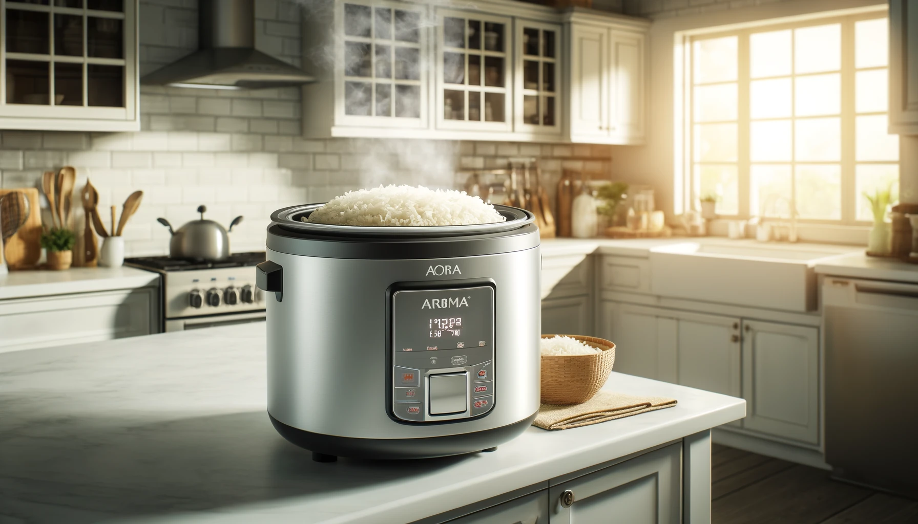 how to cook jasmine rice in the aroma rice cooker