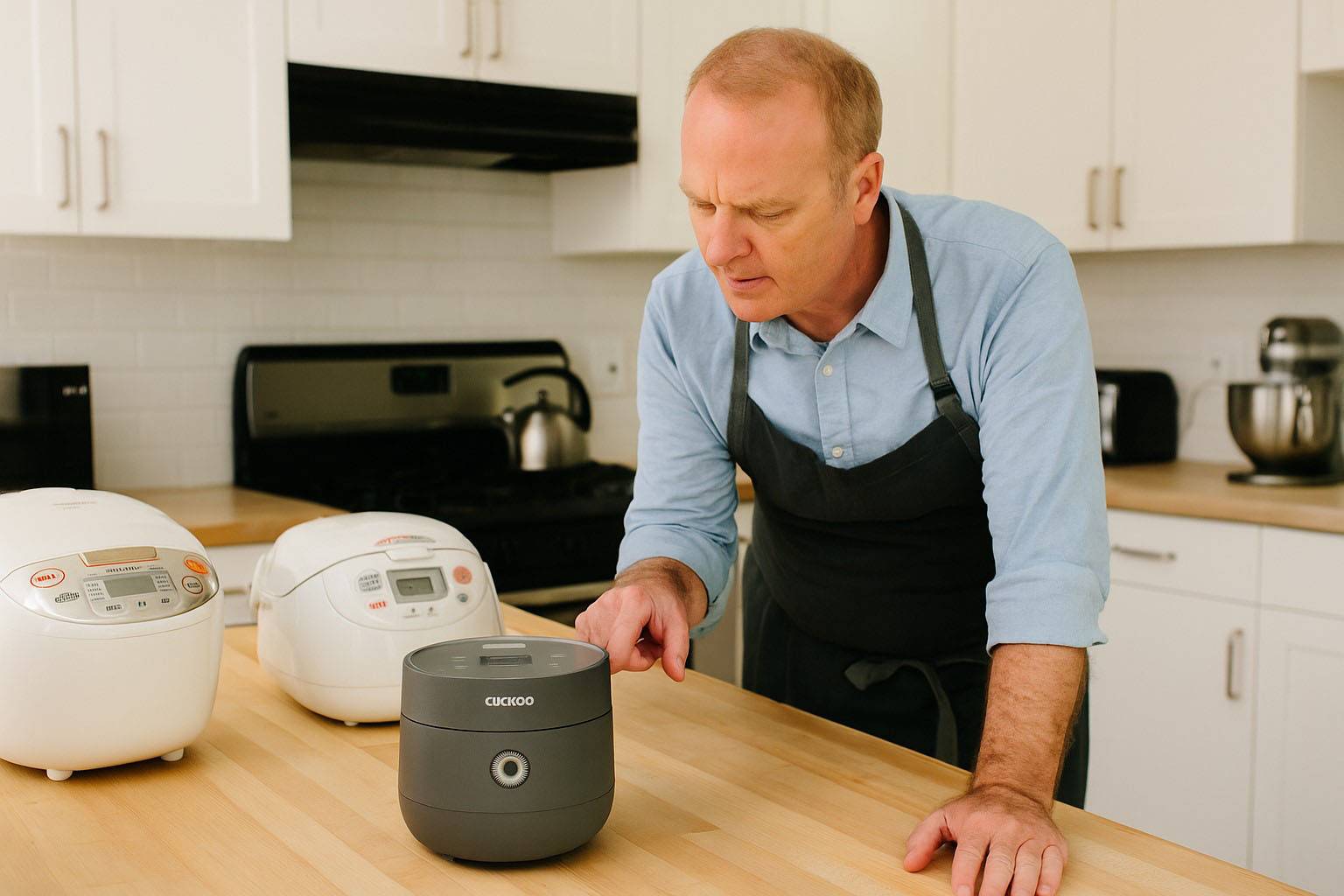how to reset Cuckoo rice cooker