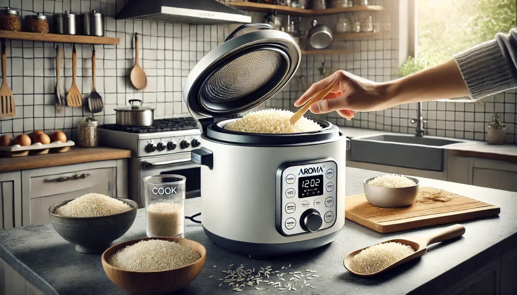 use a aroma rice cooker