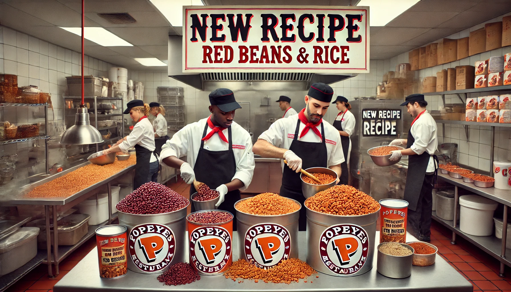 Did popeyes change their red beans and rice recipe