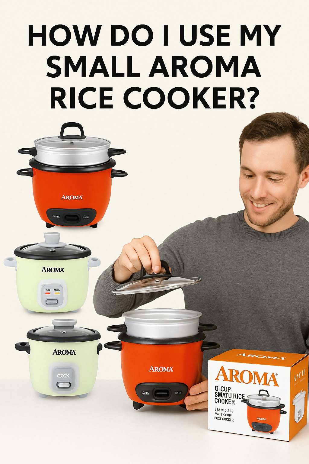 How Do I Use My Small Aroma Rice Cooker