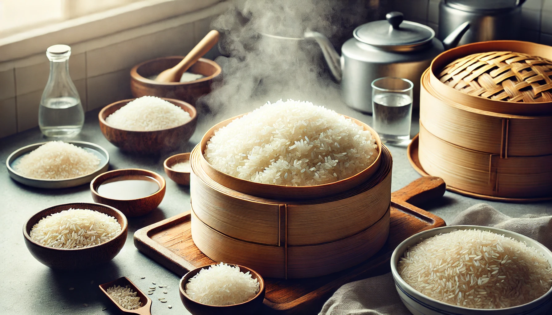 How do you make sticky rice with medium grain