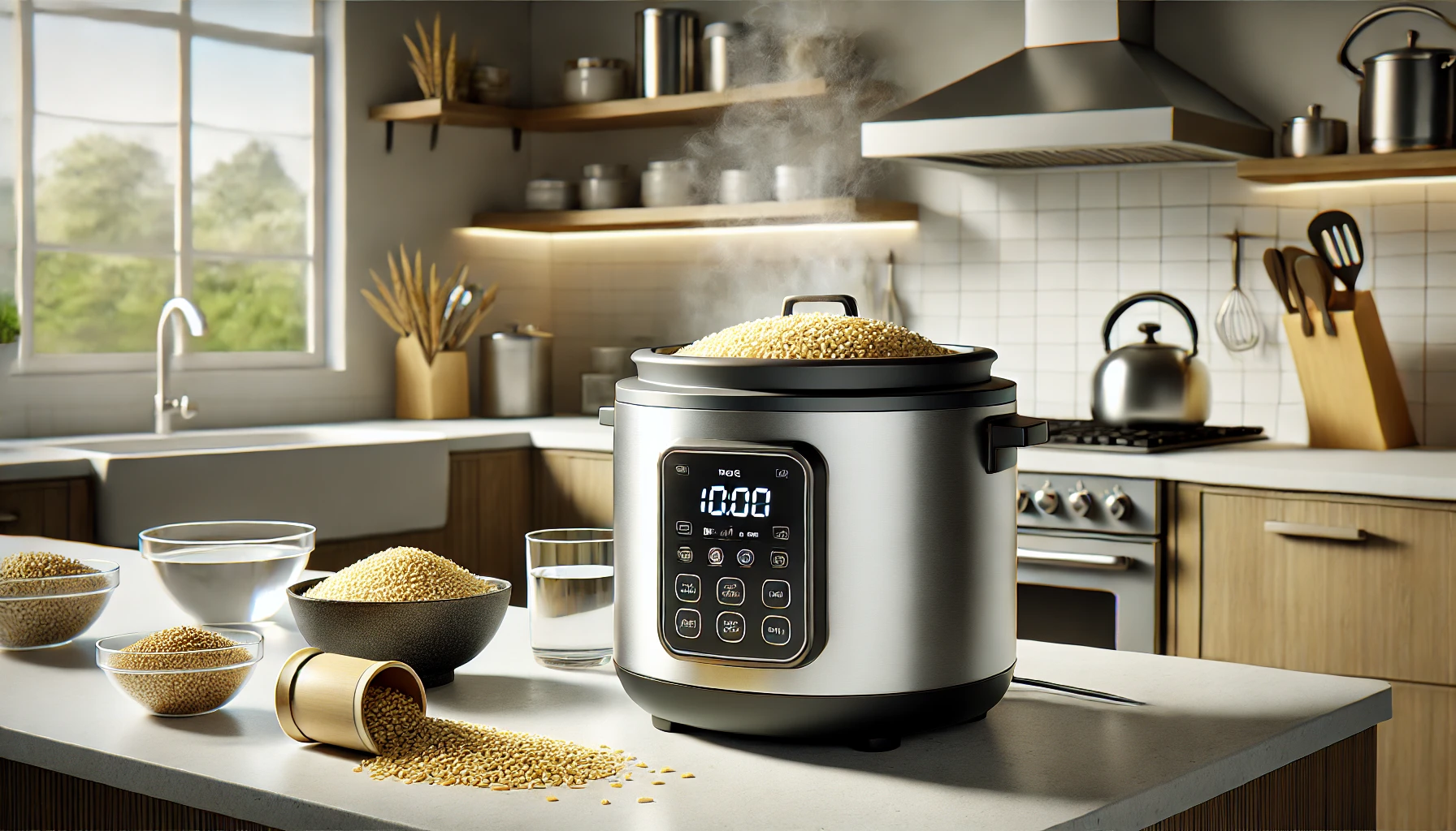 How to cook barley in a rice cooker