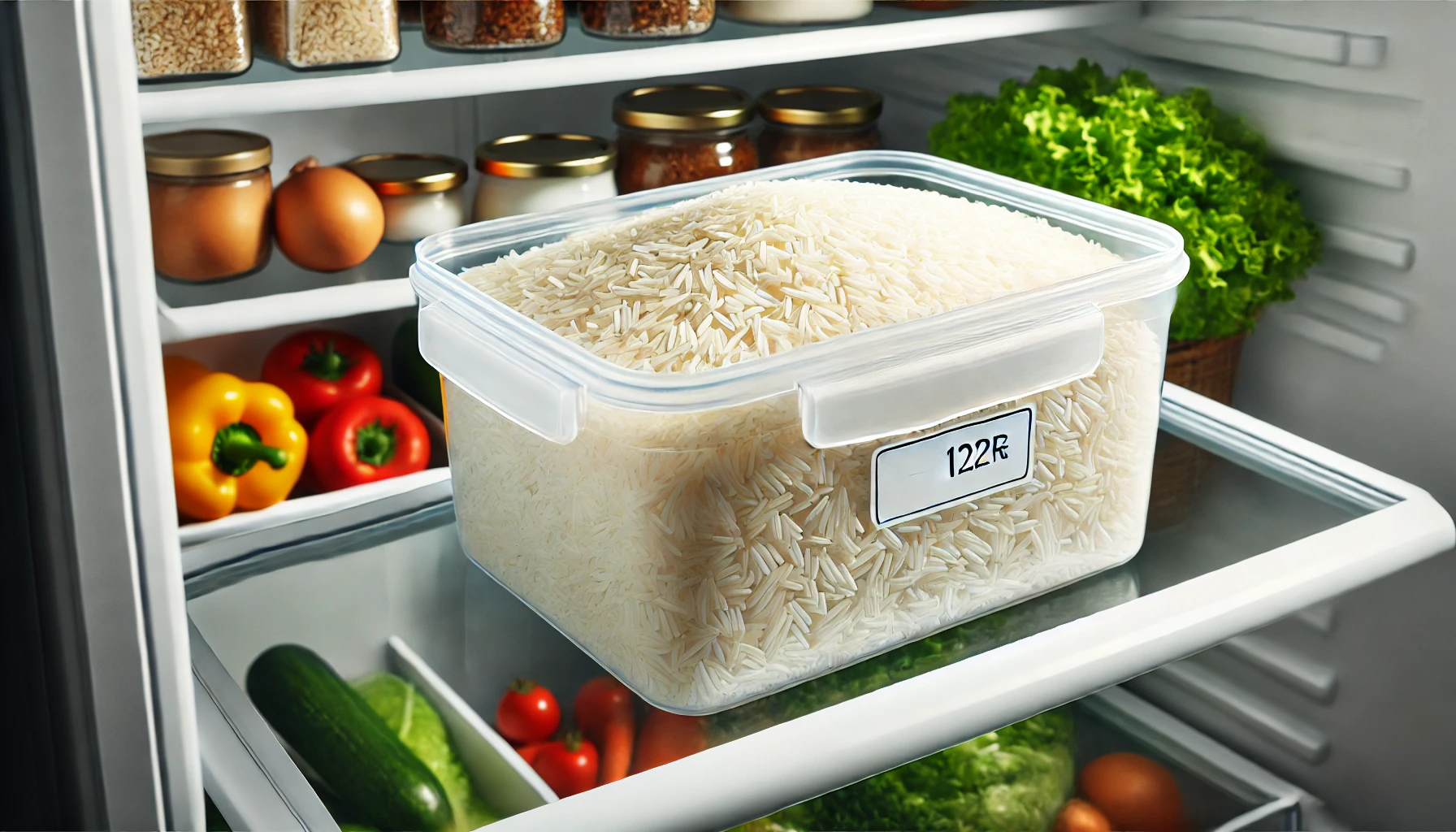 How long is white rice good in the refrigerator