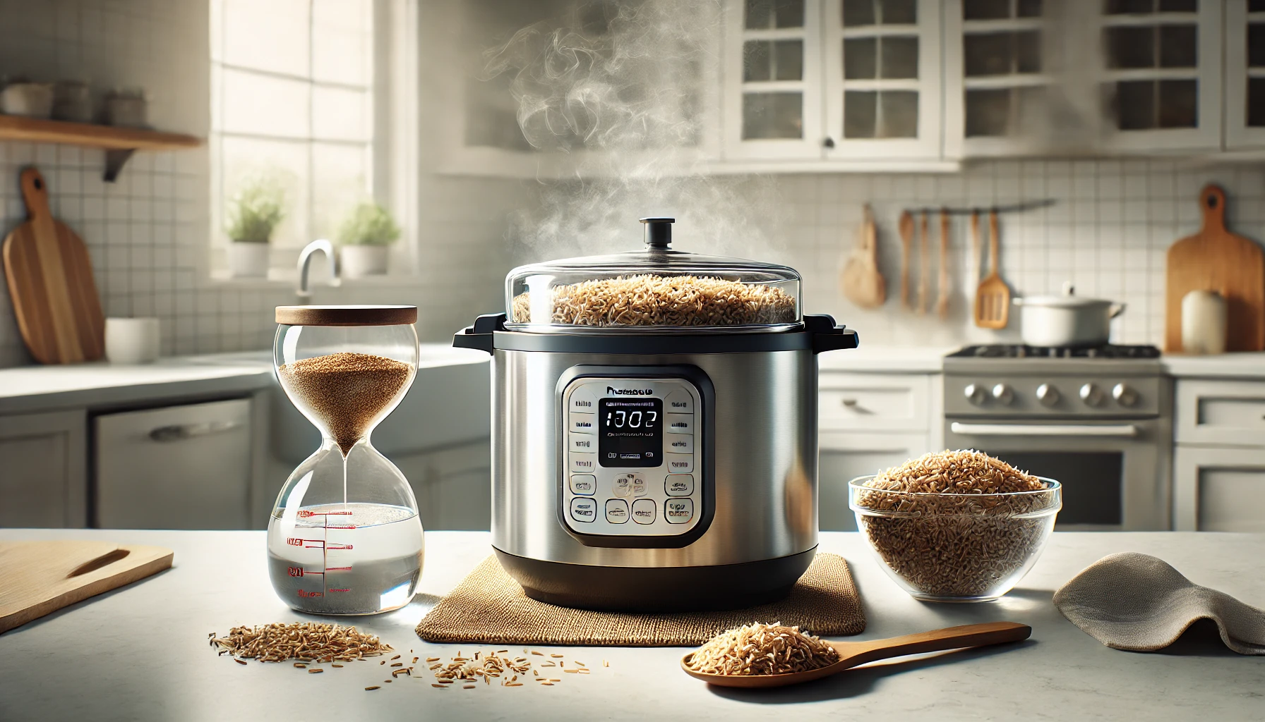 How to cook brown basmati rice in pressure cooker indian style