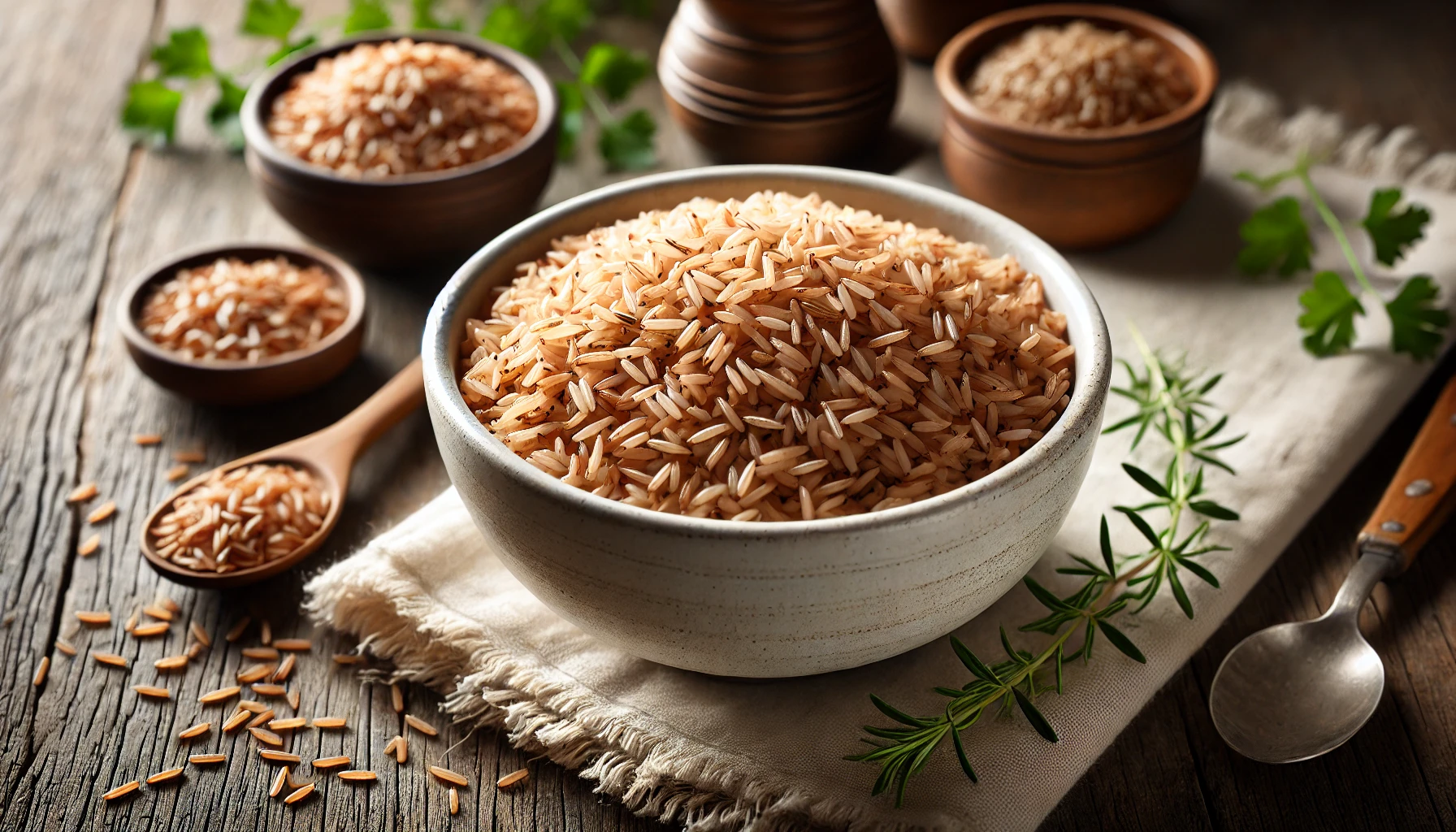 Is brown basmati rice chewy
