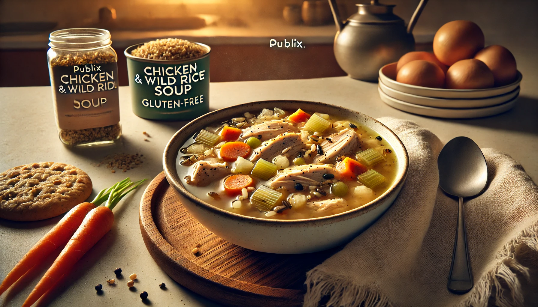 Is publix chicken and wild rice soup gluten free