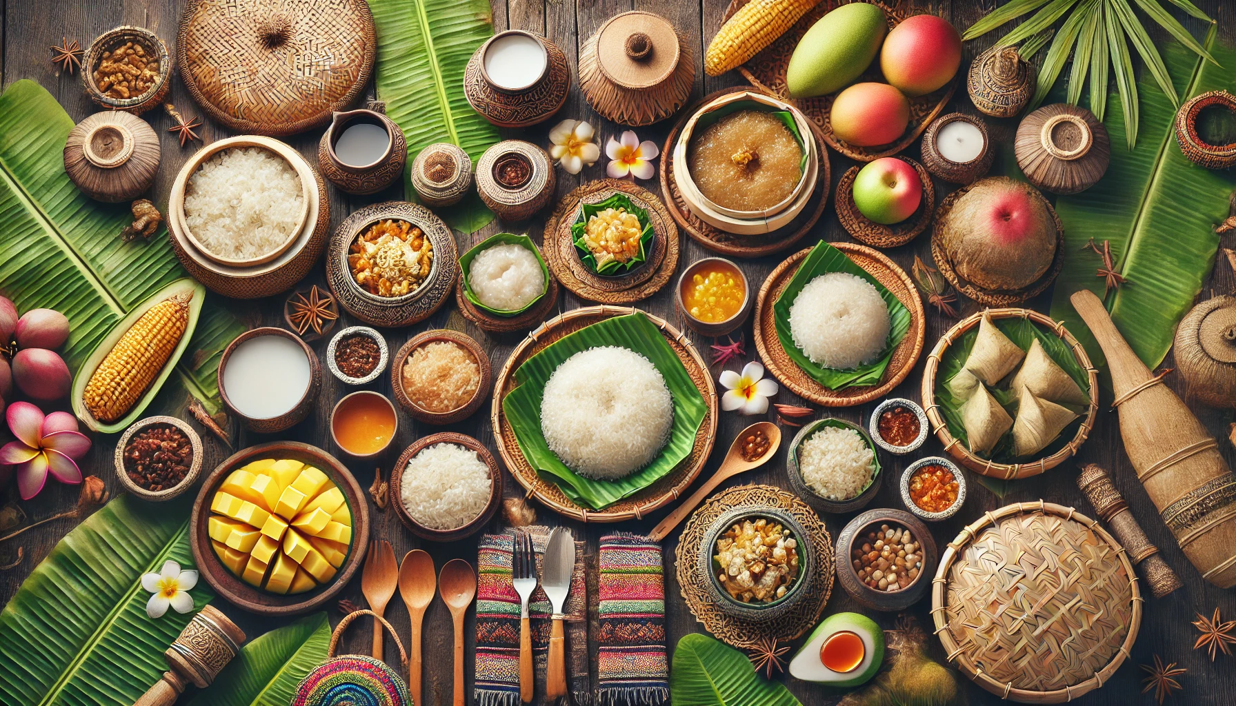 What country eats the most sticky rice