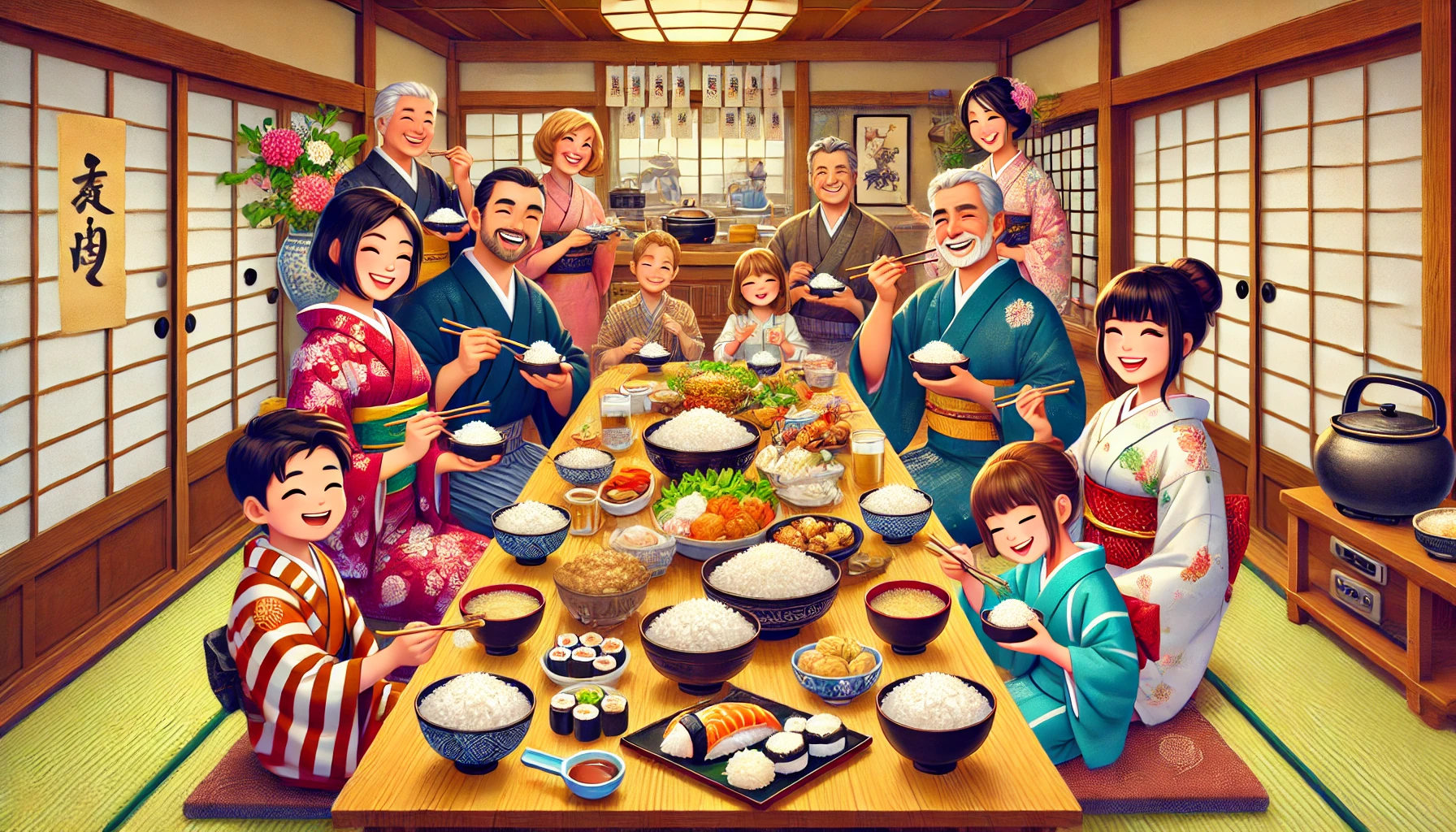 Why do japanese people like rice so much