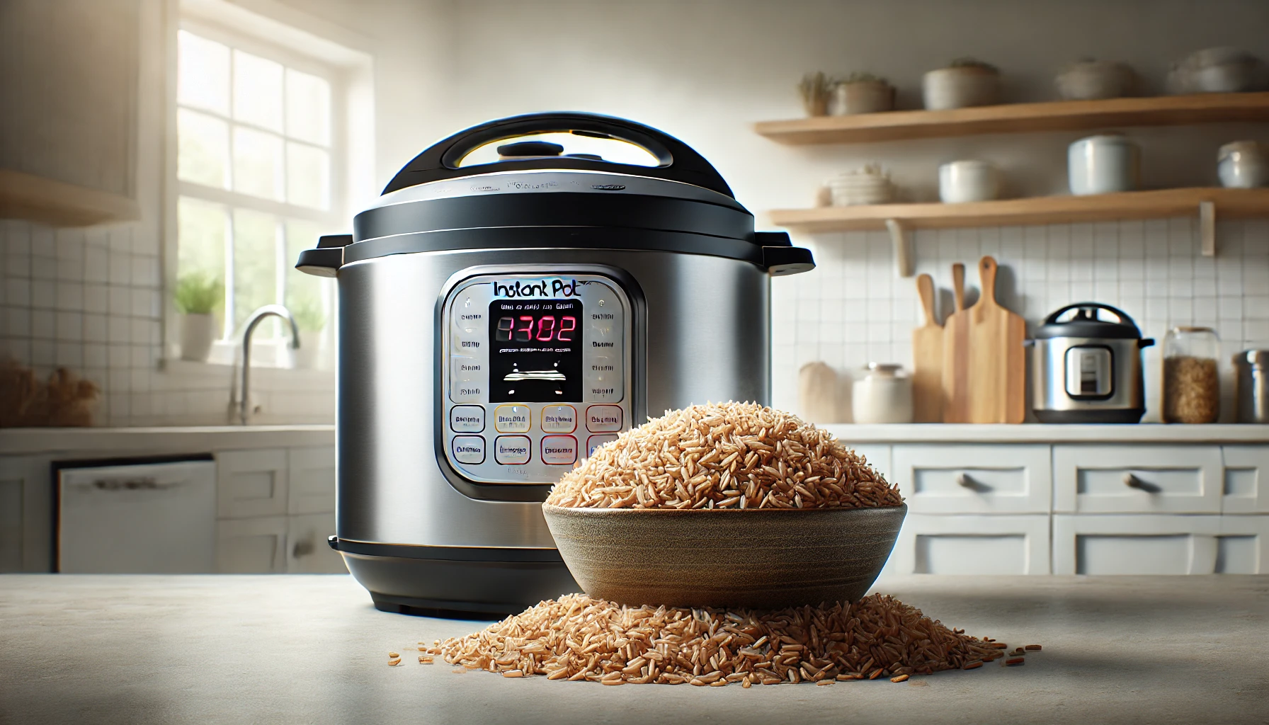 how long does it take to cook brown basmati rice in instant pot