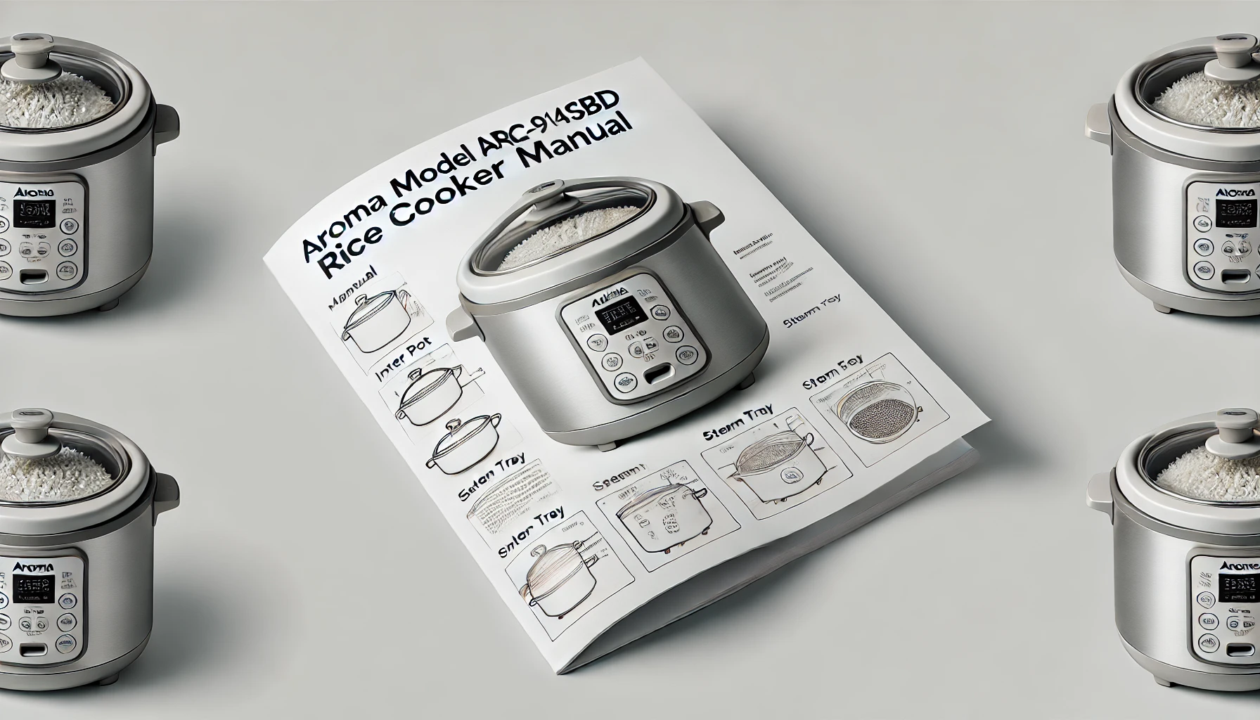 Aroma Model ARC-914SBD manual