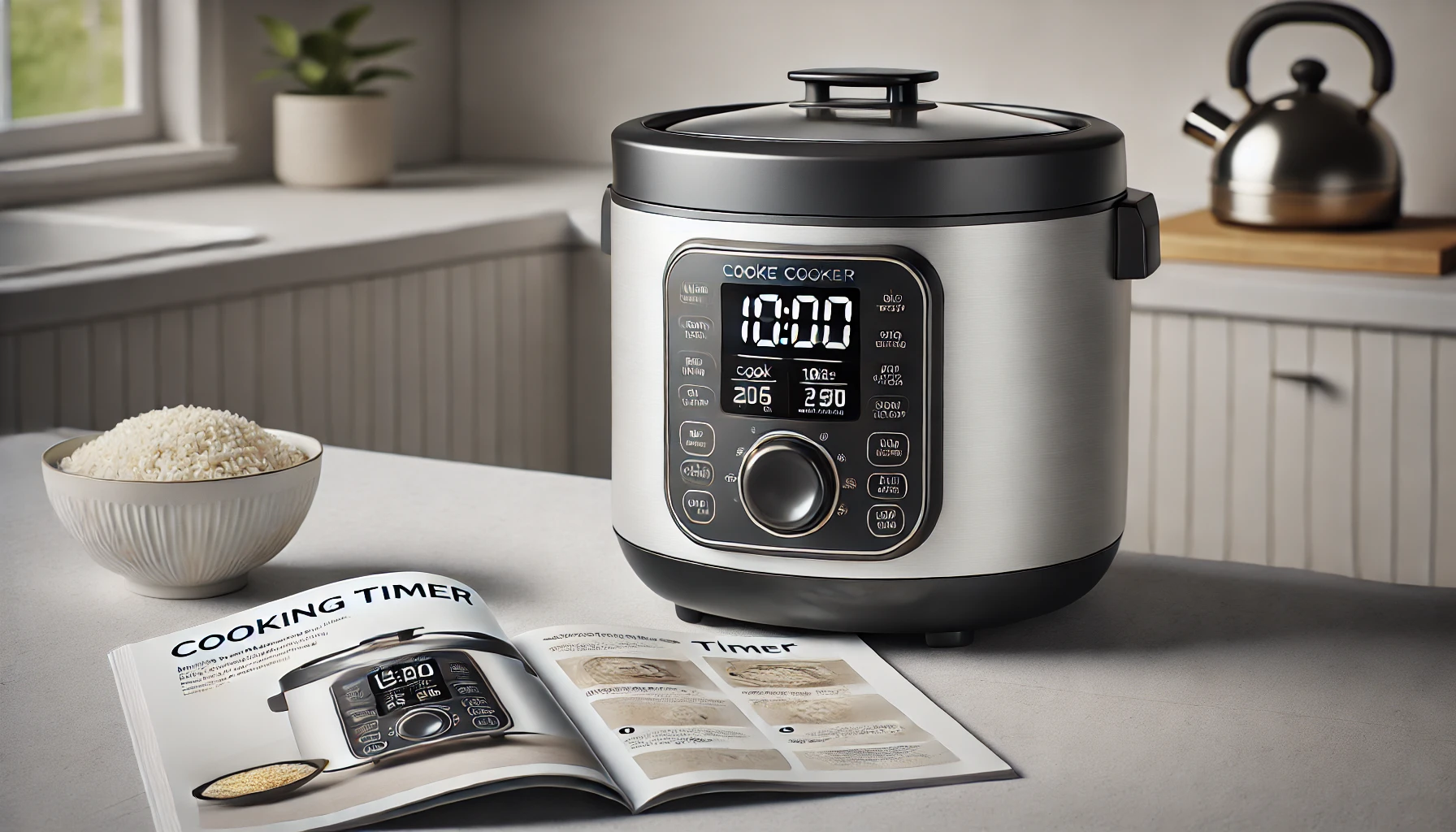 Cooking Timer with the Zojirushi