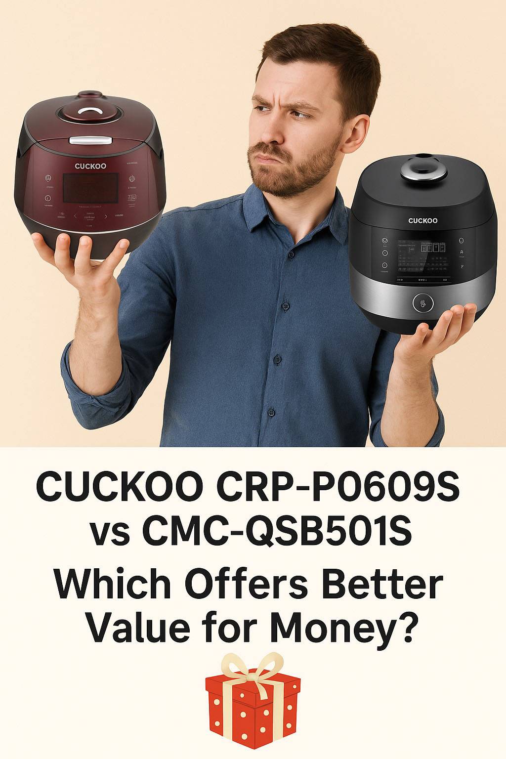 Cuckoo CRP-P0609S vs CMC-QSB501S Cuckoo CRP-P0609S vs CMC-QSB501S