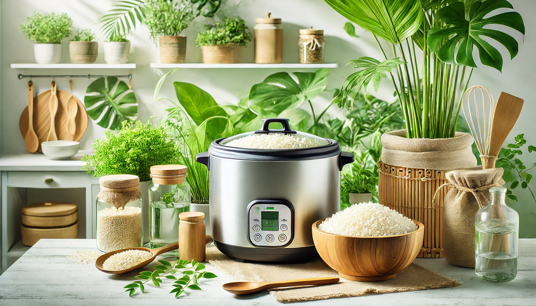 Eco-Friendly Rice Cooking