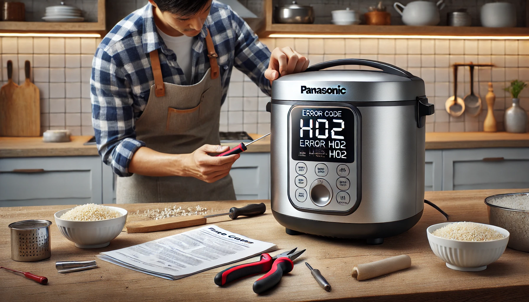 Panasonic Rice Cooker Error H02