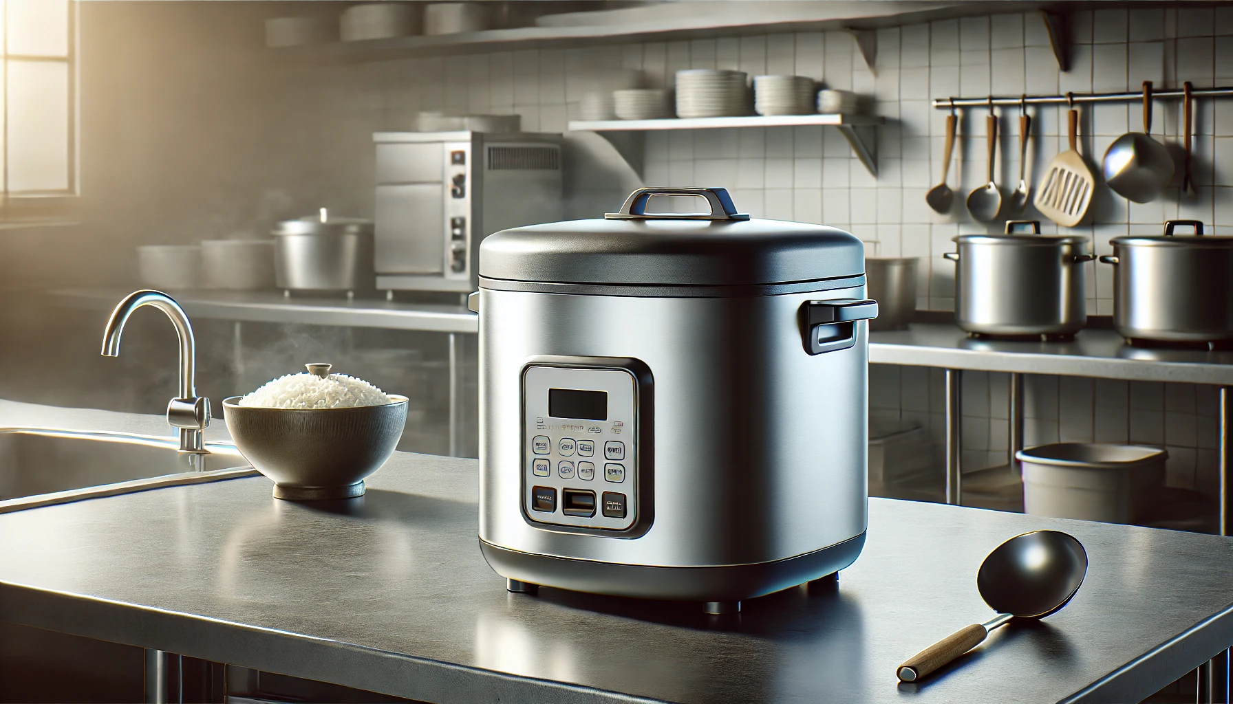 Steam Vent Blockage in Commercial Rice Cooker and Warmer