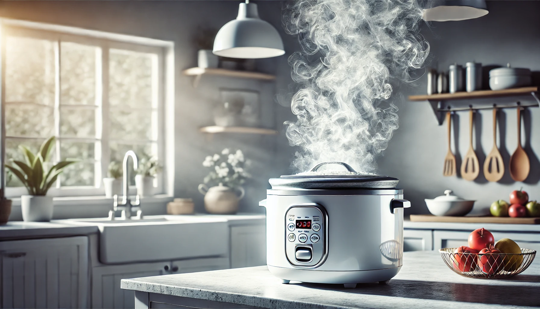 rice cooker emitting a strange smell