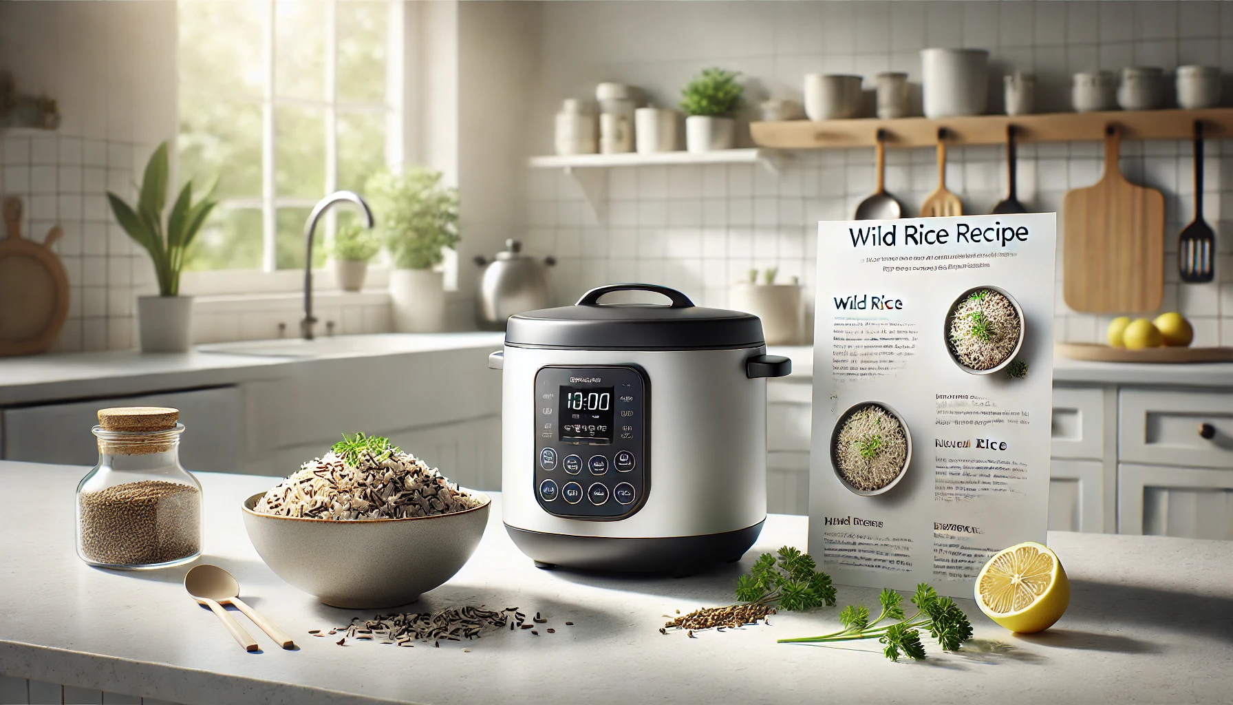 rice cooker wild rice recipe