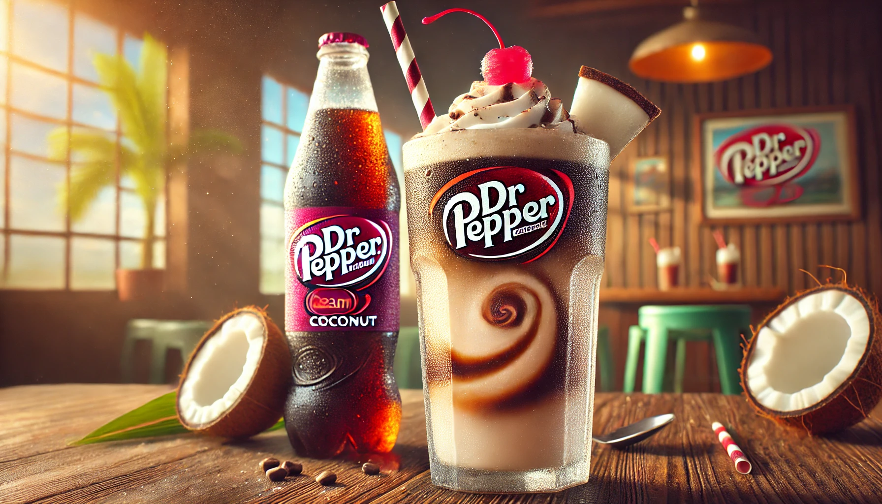Dr Pepper Creamy Coconut