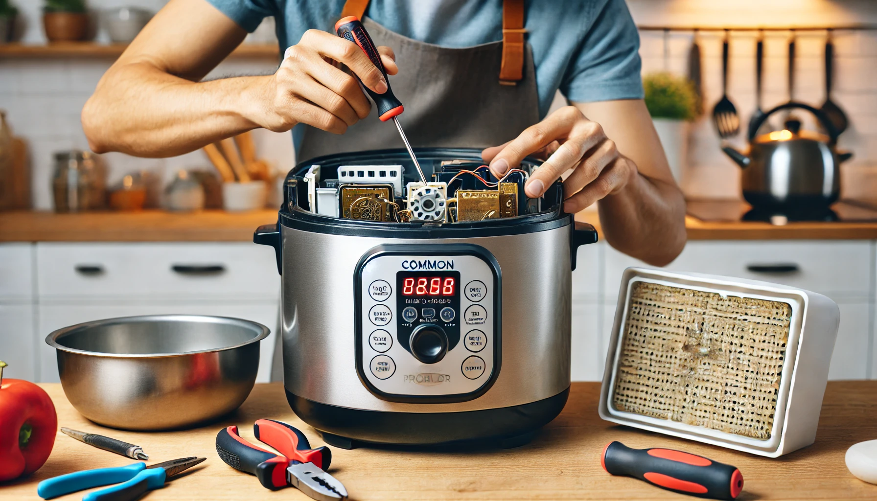 Keep-Warm sensor problems in a rice cooker