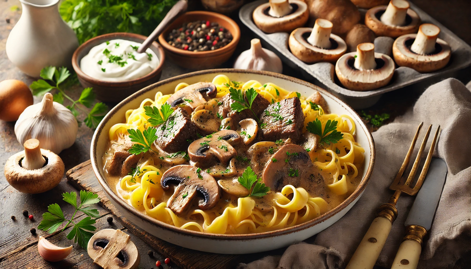 beef stroganoff recipe