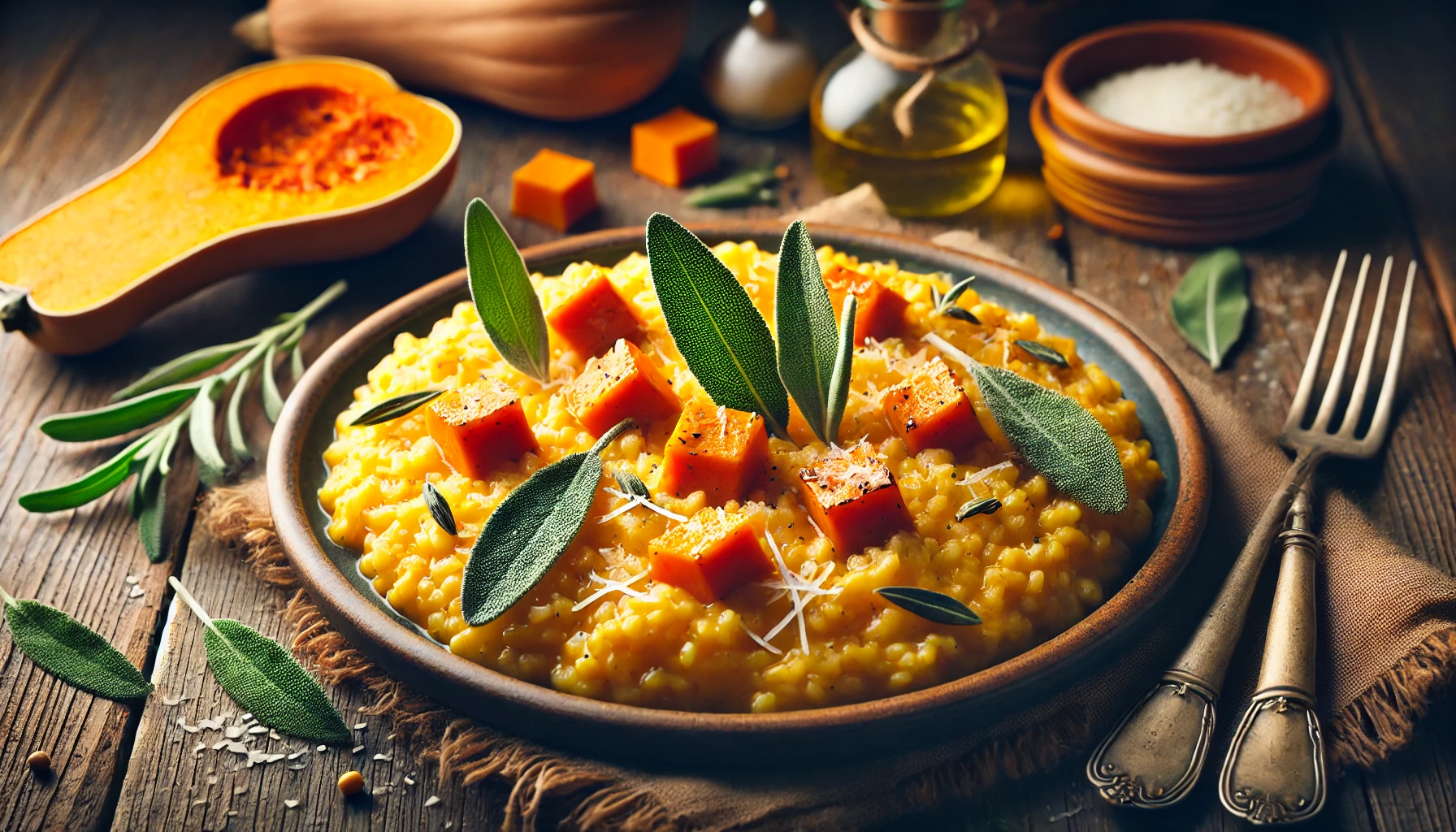 butternut squash risotto